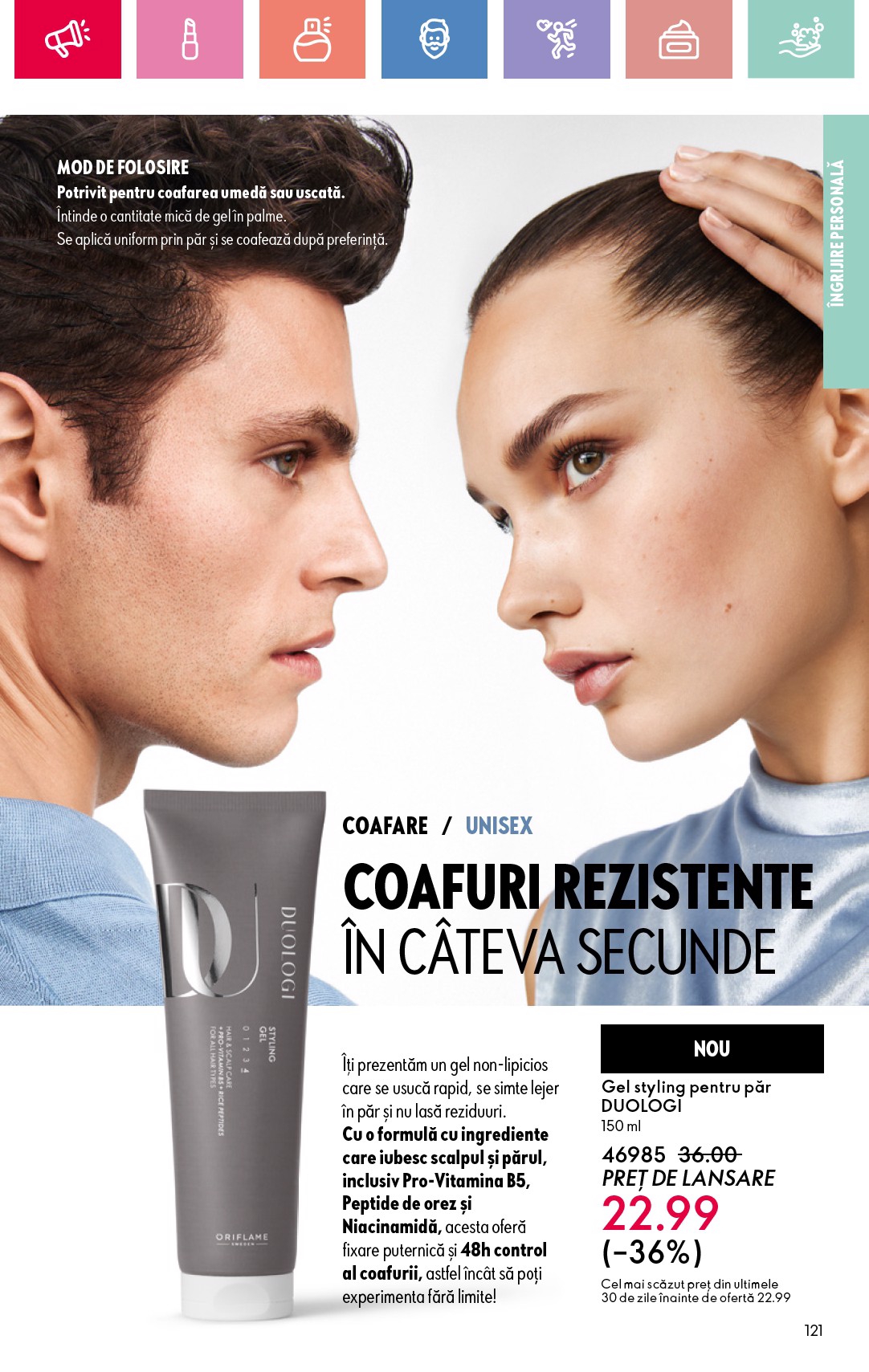 oriflame - Catalog Oriflame online – oferte valabile din 20.08. - page: 121