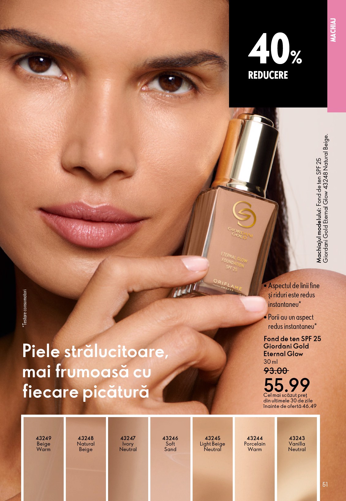 oriflame - Catalog Oriflame online – oferte valabile din 10.09. - page: 51