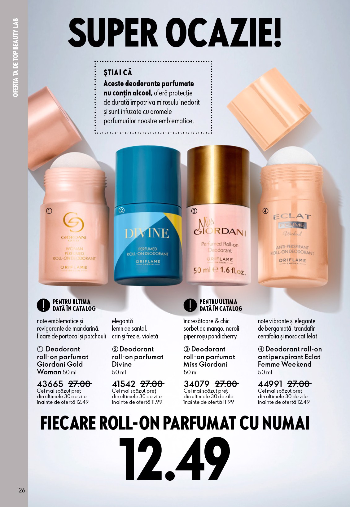 oriflame - Catalog Oriflame online – oferte valabile din 10.09. - page: 26