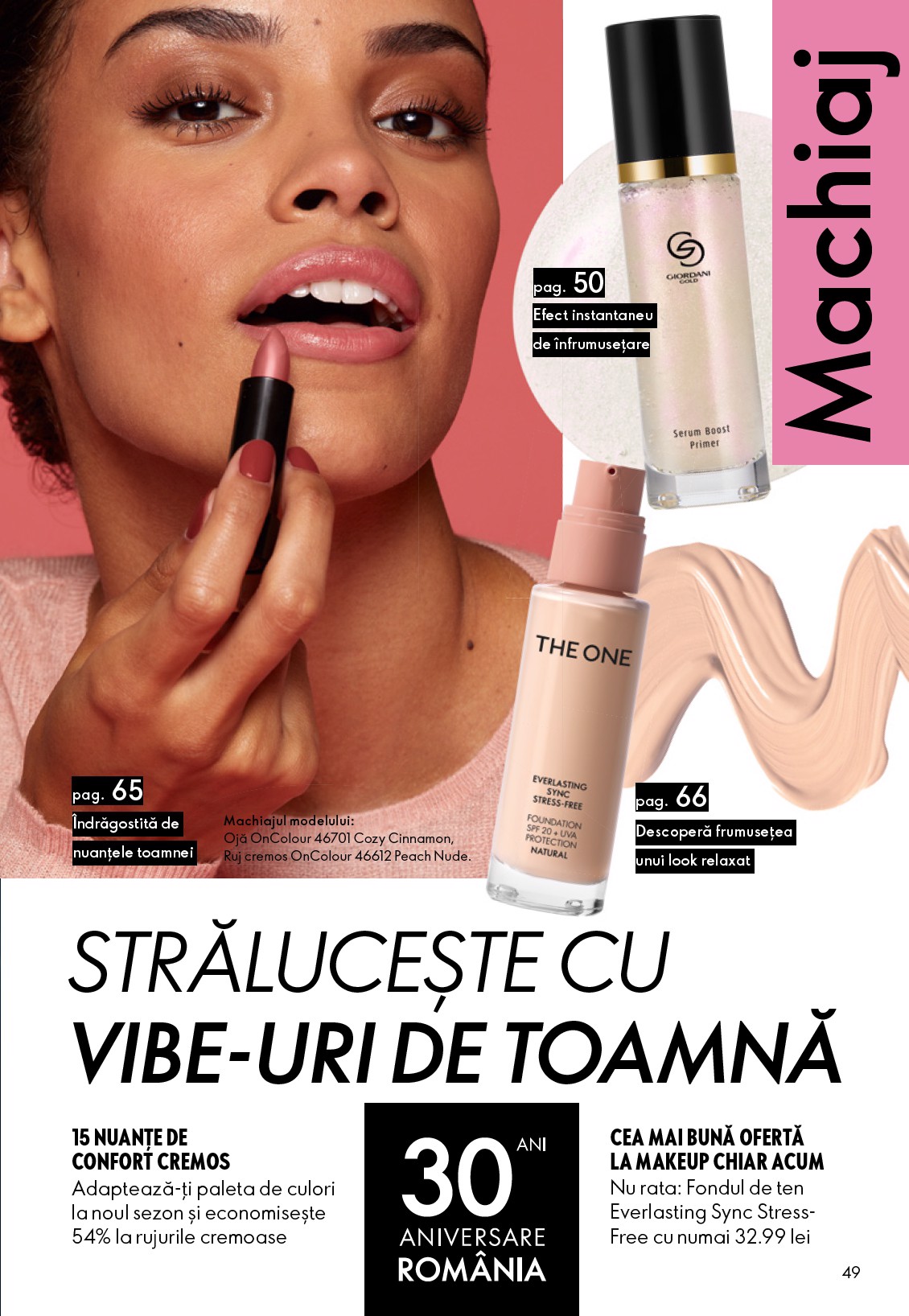 oriflame - Catalog Oriflame online – oferte valabile din 10.09. - page: 49