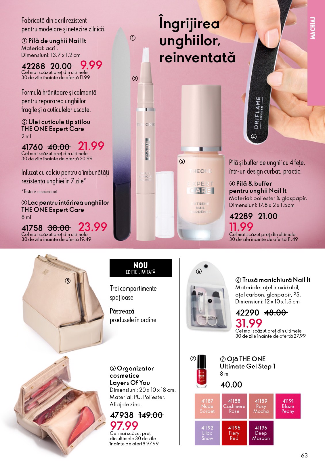 oriflame - Catalog Oriflame online – oferte valabile din 10.09. - page: 63