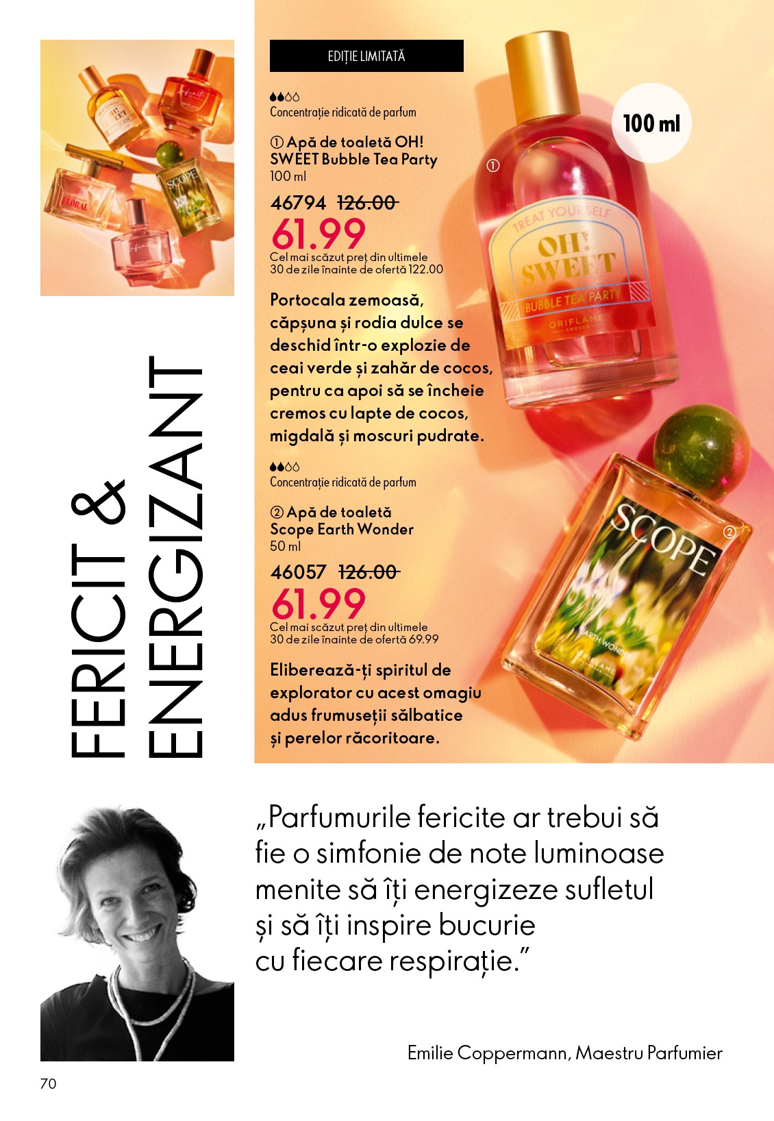 oriflame - Catalog Oriflame online – oferte valabile din 01.10. - page: 70