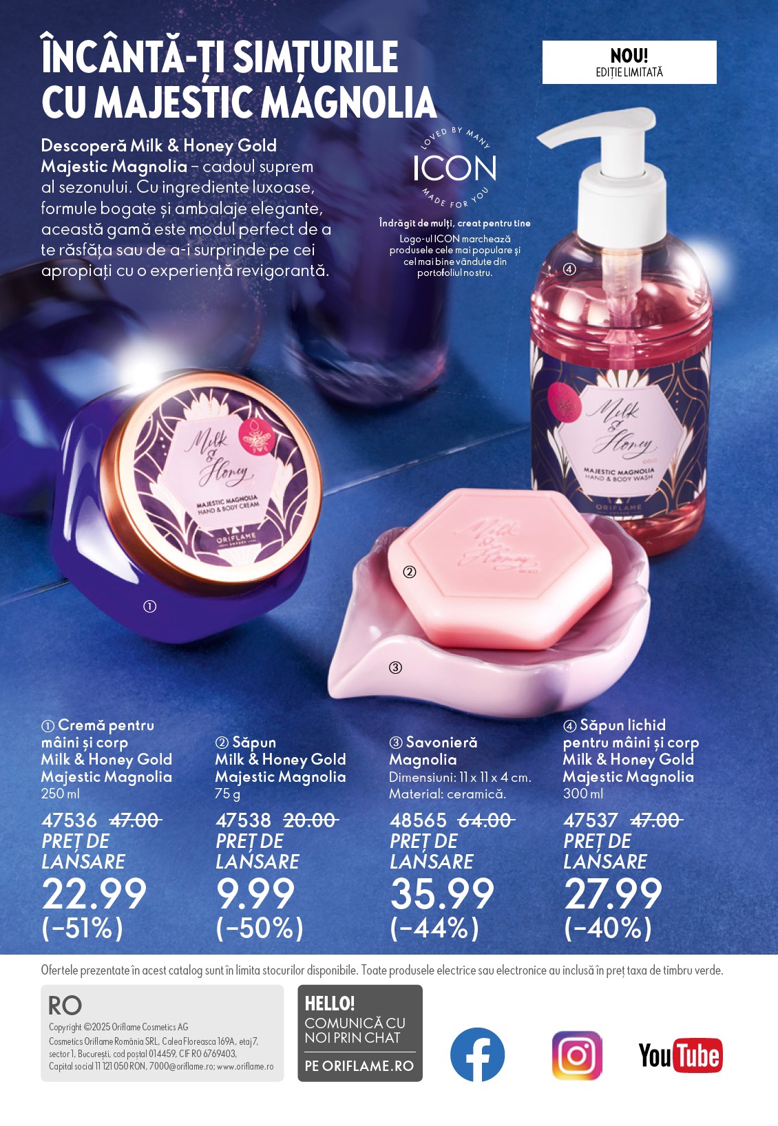 oriflame - Catalog Oriflame online – oferte valabile din 22.10. - page: 148