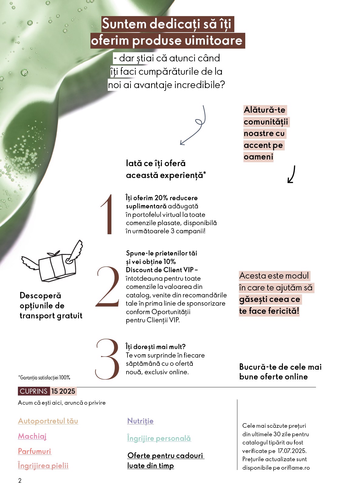 oriflame - Catalog Oriflame online – oferte valabile din 22.10. - page: 2