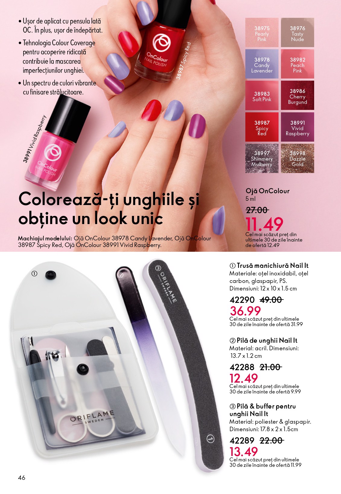 oriflame - Catalog Oriflame online – oferte valabile din 22.10. - page: 46