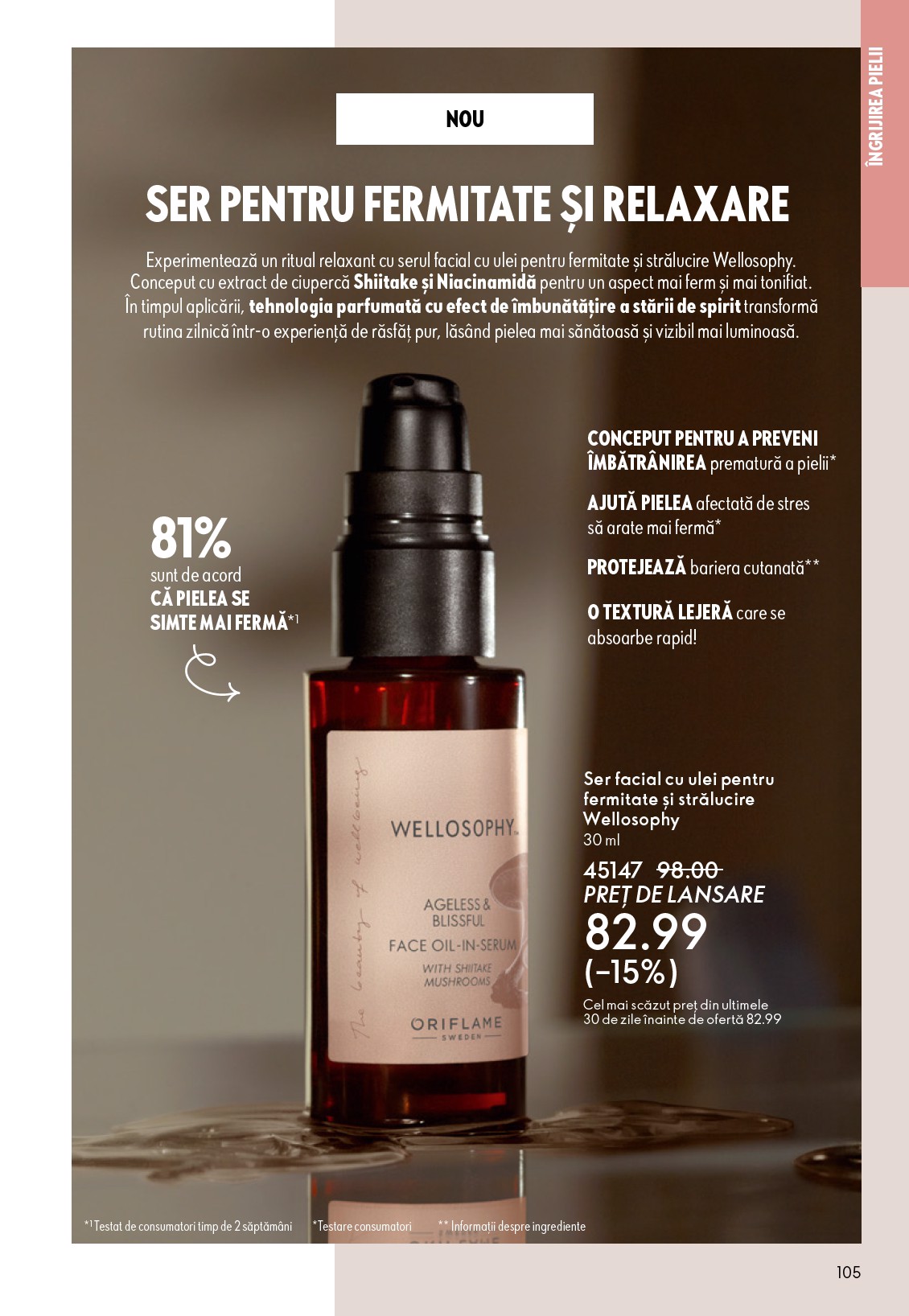 oriflame - Catalog Oriflame online – oferte valabile din 22.10. - page: 105