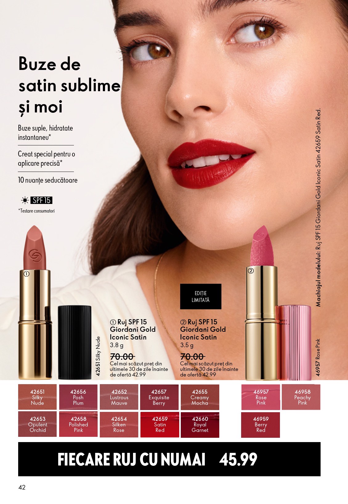 oriflame - Catalog Oriflame online – oferte valabile din 22.10. - page: 42
