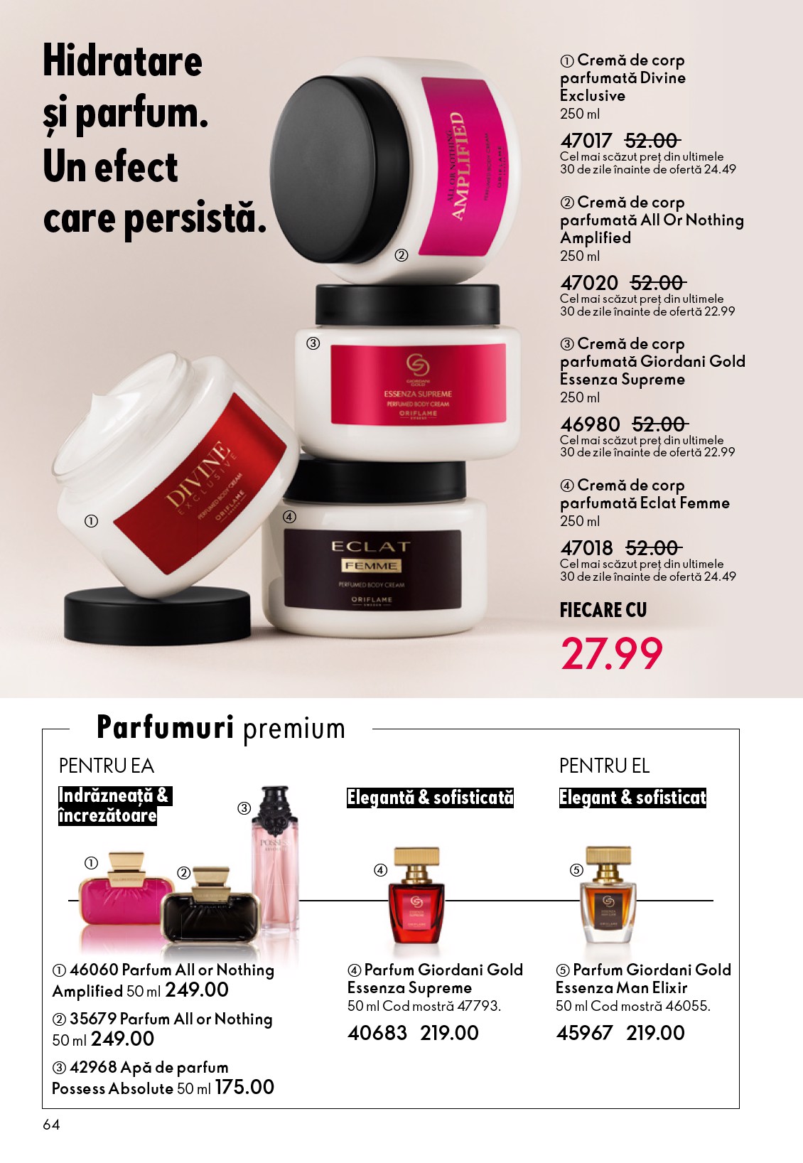 oriflame - Catalog Oriflame online – oferte valabile din 22.10. - page: 64