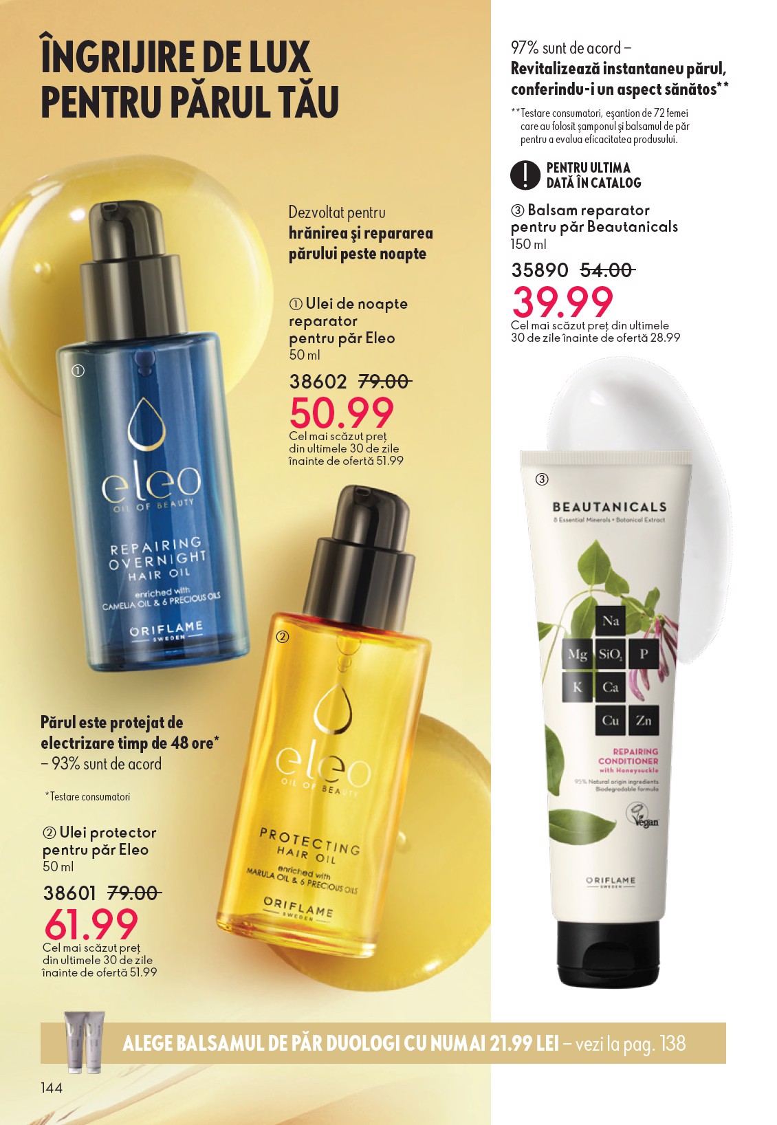 oriflame - Catalog Oriflame online – oferte valabile din 12.11. - page: 144
