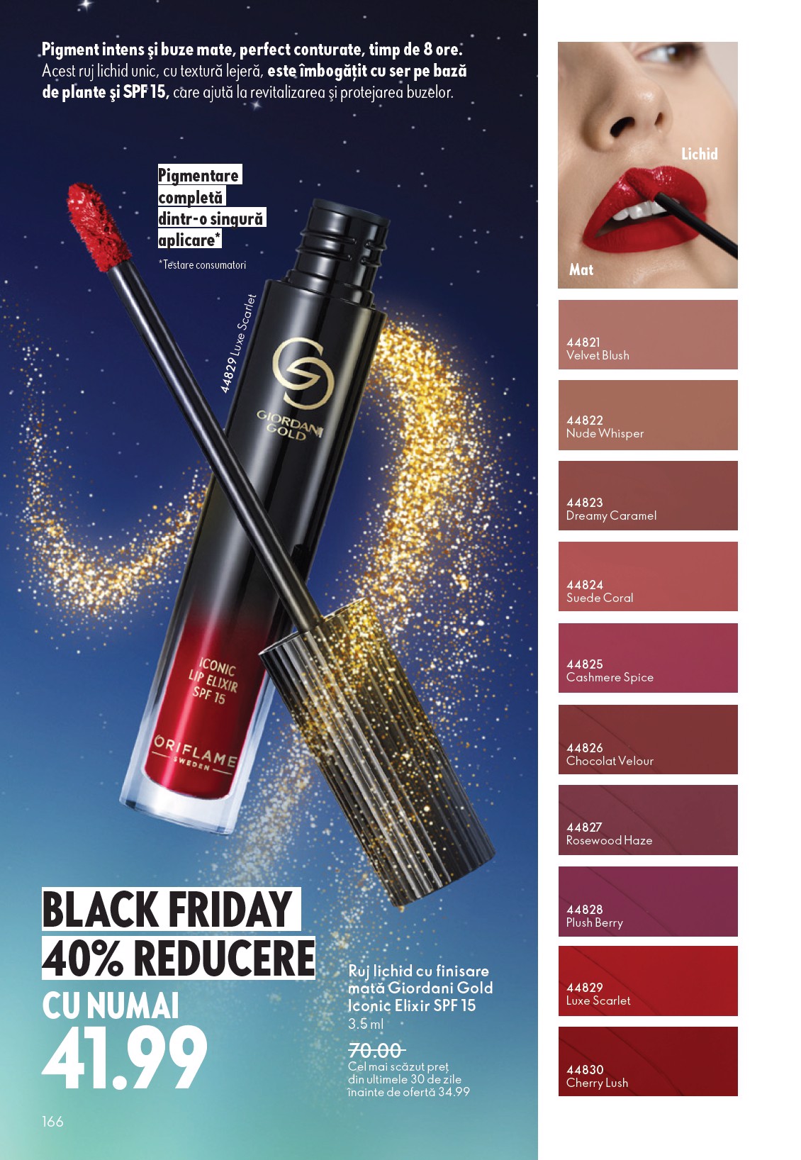 oriflame - Catalog Oriflame online – oferte valabile din 12.11. - page: 166