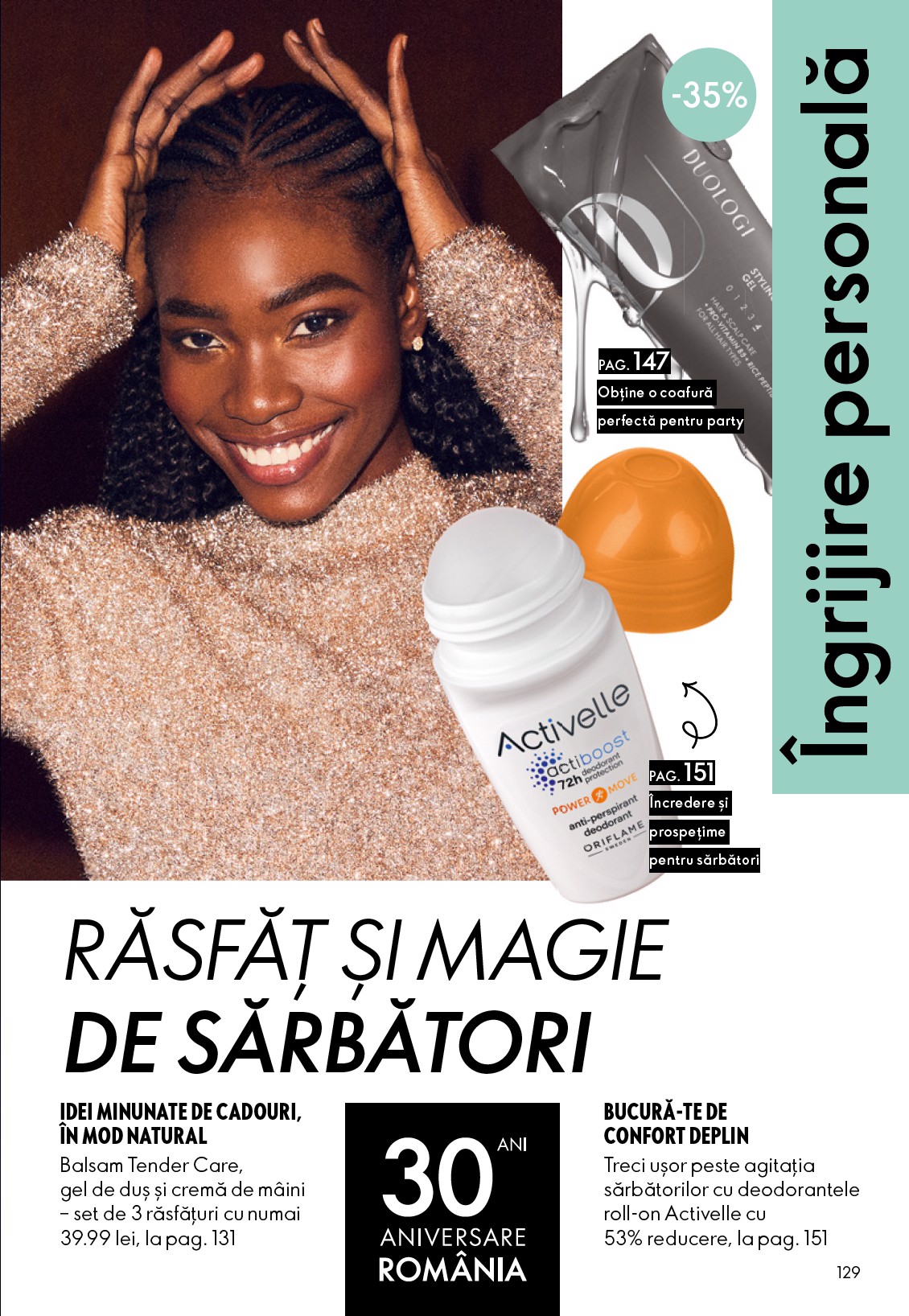 oriflame - Catalog Oriflame online – oferte valabile din 03.12. - page: 129