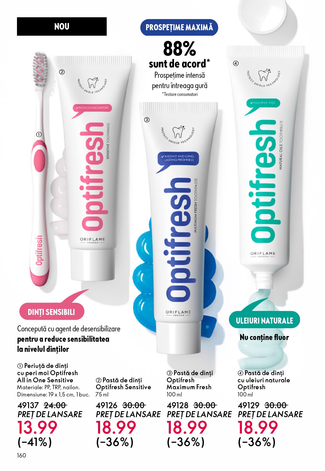 oriflame - Catalog Oriflame online – oferte valabile din 23.12. - page: 160