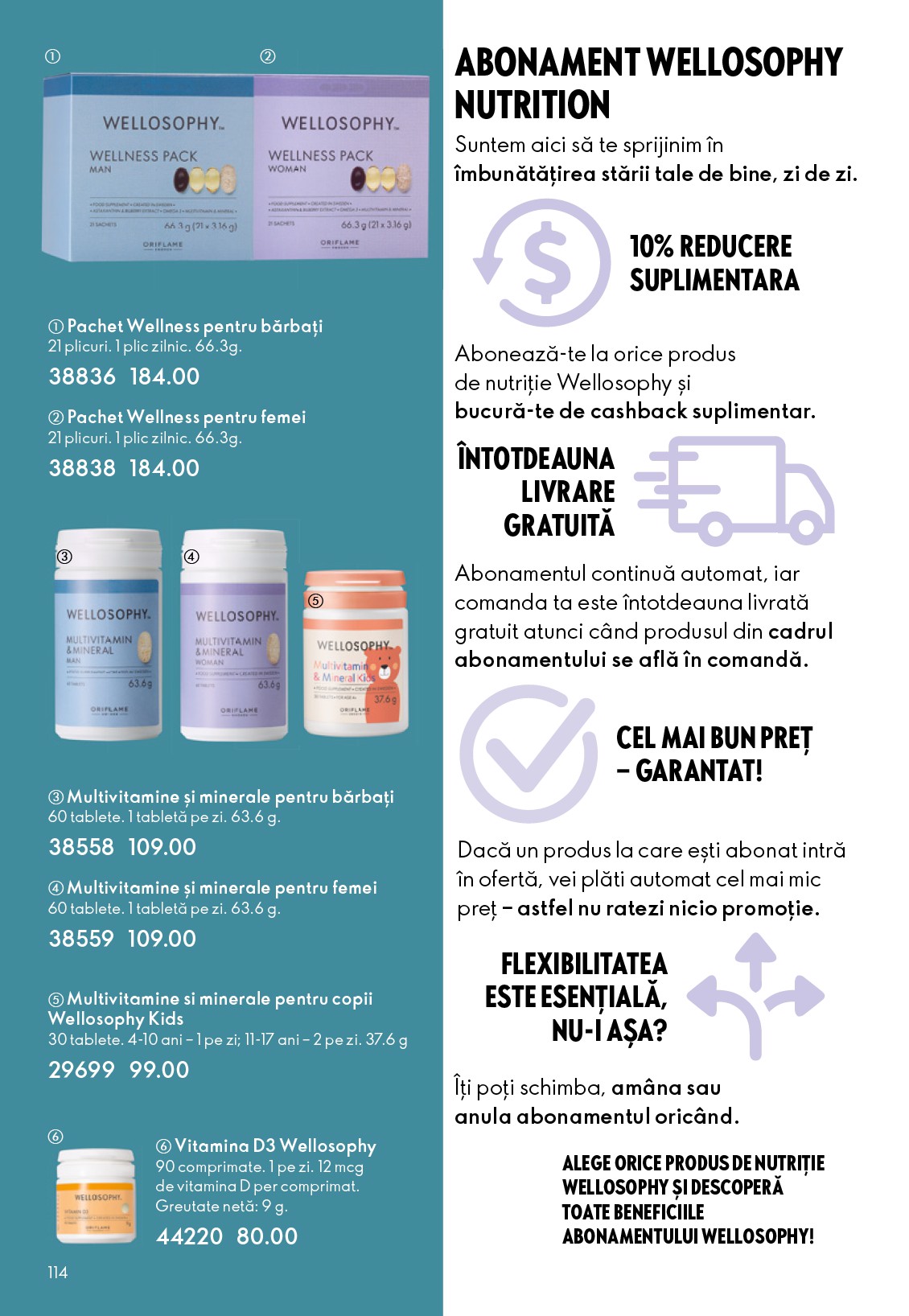 oriflame - Catalog Oriflame online – oferte valabile din 23.12. - page: 114