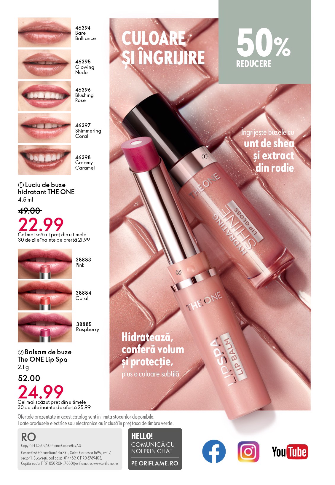 oriflame - Catalog Oriflame online – oferte valabile din 23.12. - page: 164