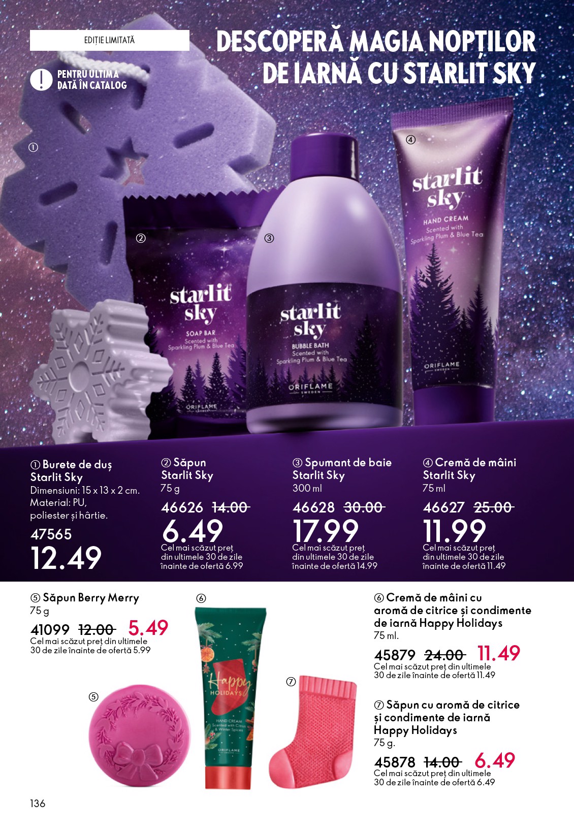 oriflame - Catalog Oriflame online – oferte valabile din 23.12. - page: 136