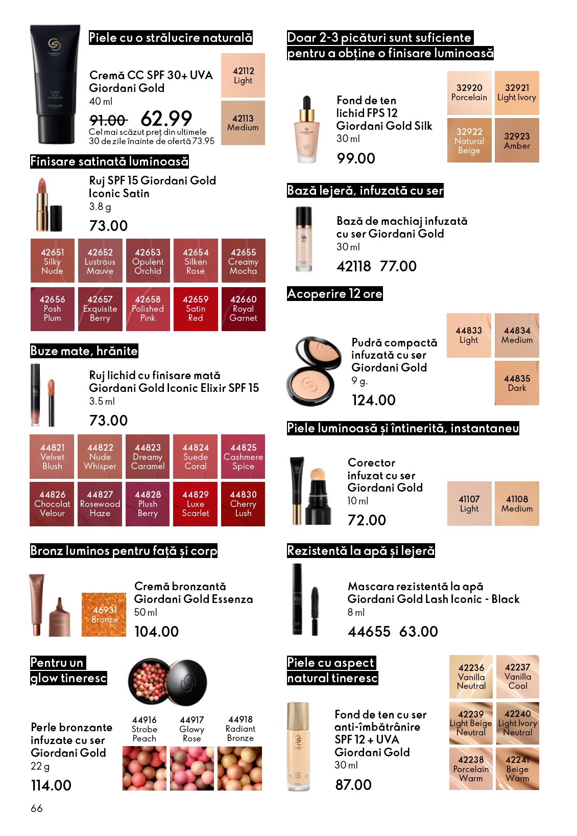 oriflame - Catalog Oriflame online – oferte valabile din 21.01. - page: 66