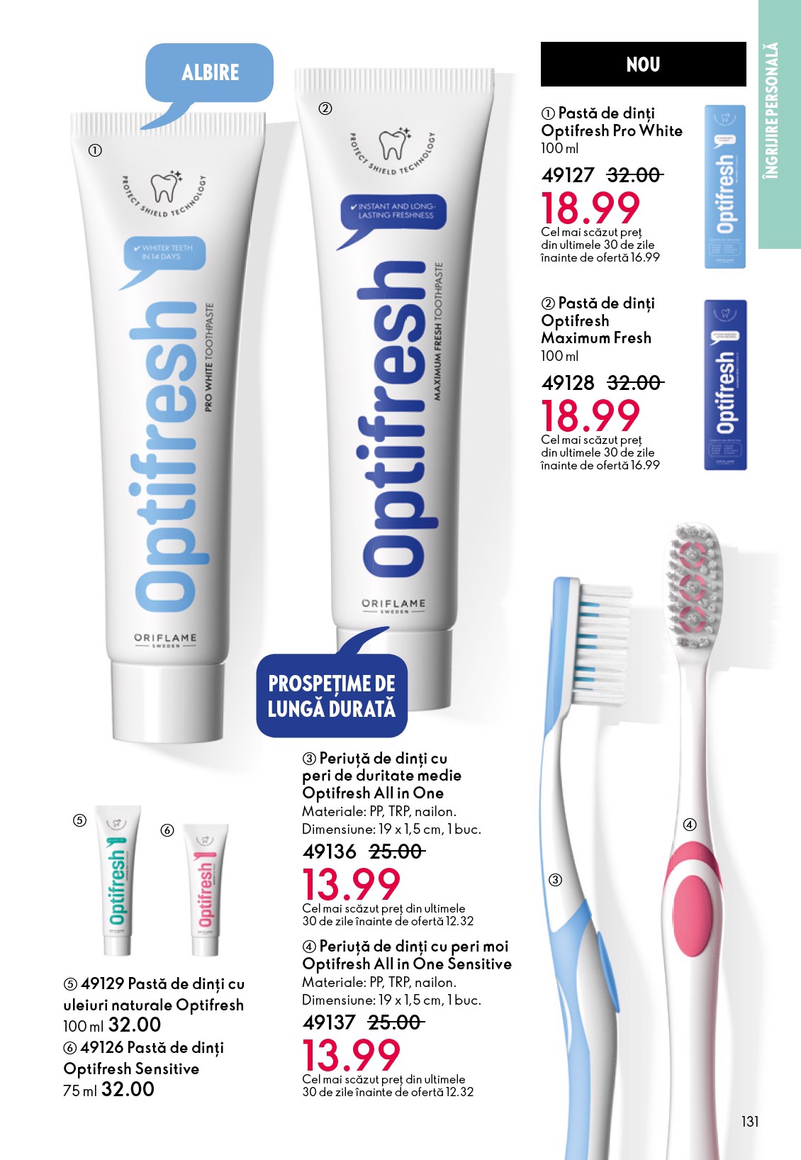 oriflame - Catalog Oriflame online – oferte valabile din 21.01. - page: 131