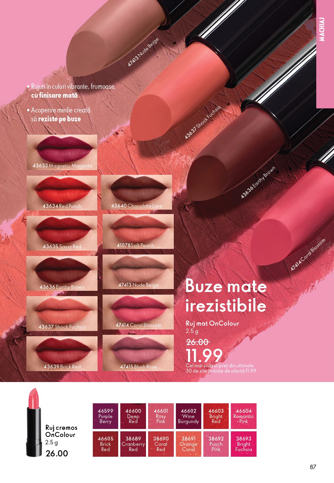 oriflame - Catalog Oriflame online – oferte valabile din 04.03.2026 - page: 87