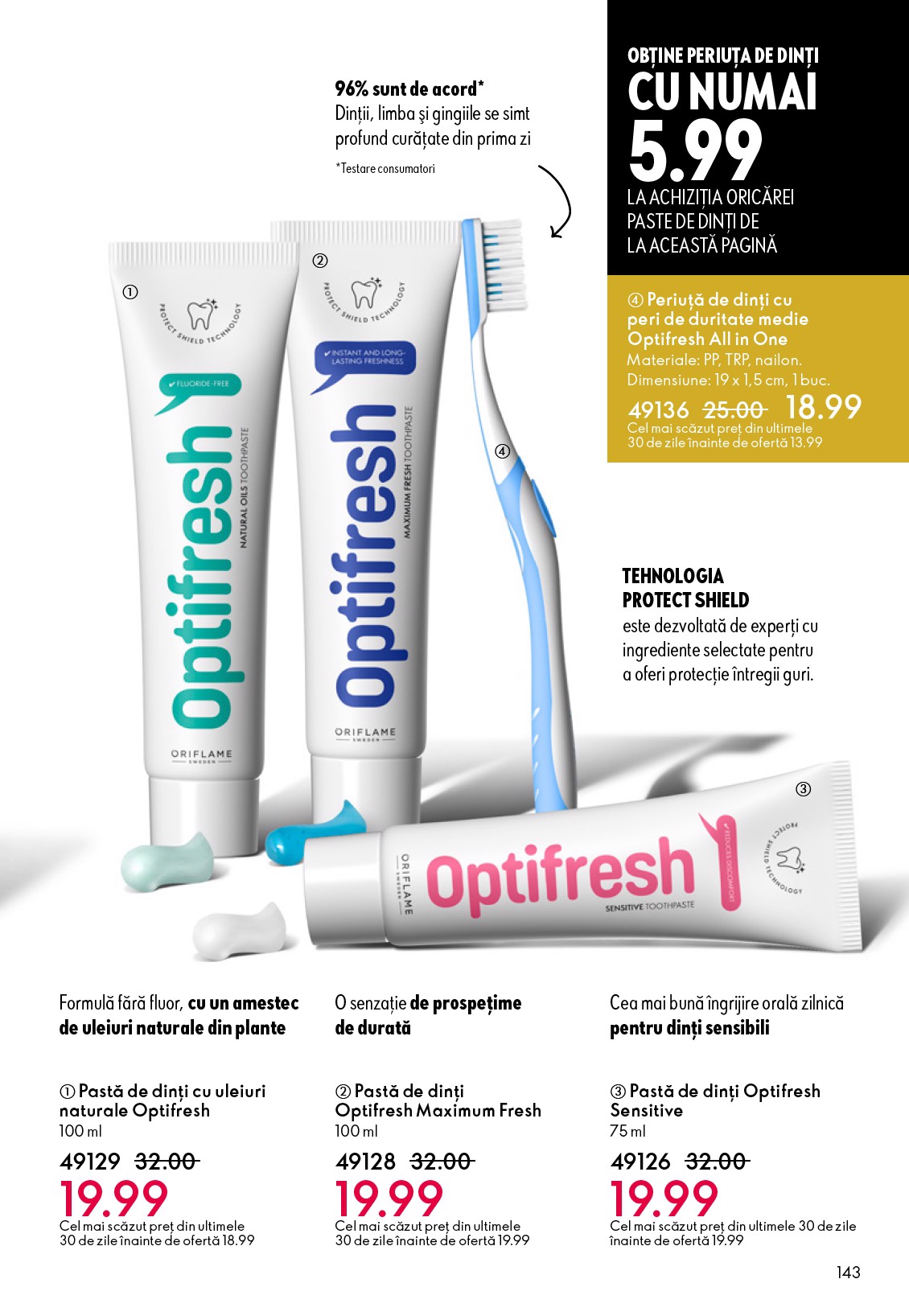 oriflame - Catalog Oriflame online – oferte valabile din 25.03.2026 - page: 143
