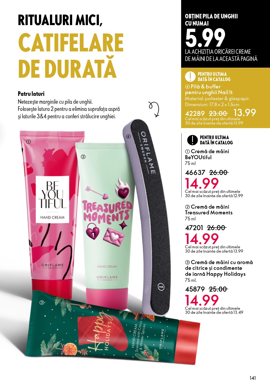 oriflame - Catalog Oriflame online – oferte valabile din 25.03.2026 - page: 141