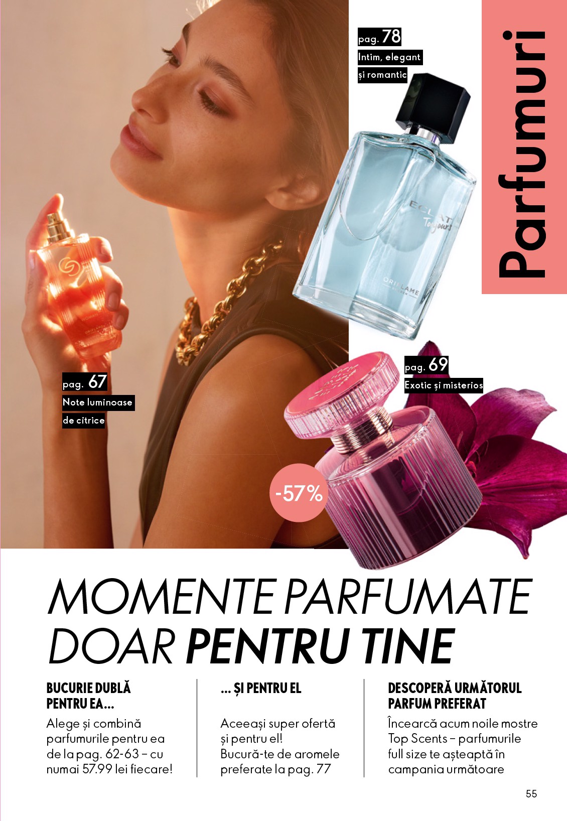 oriflame - Catalog Oriflame online – oferte valabile din 25.03.2026 - page: 55