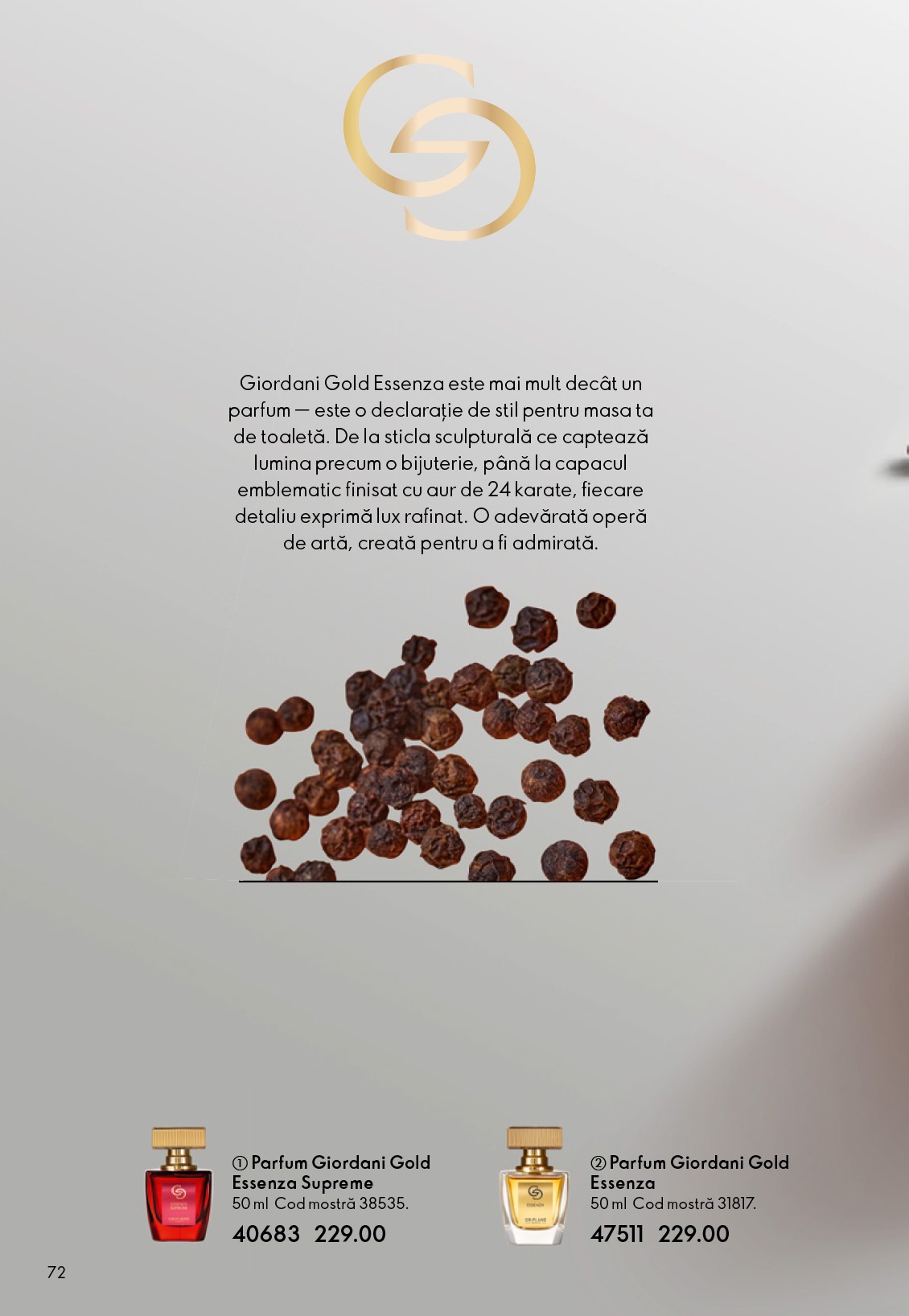 oriflame - Catalog Oriflame online – oferte valabile din 25.03.2026 - page: 72