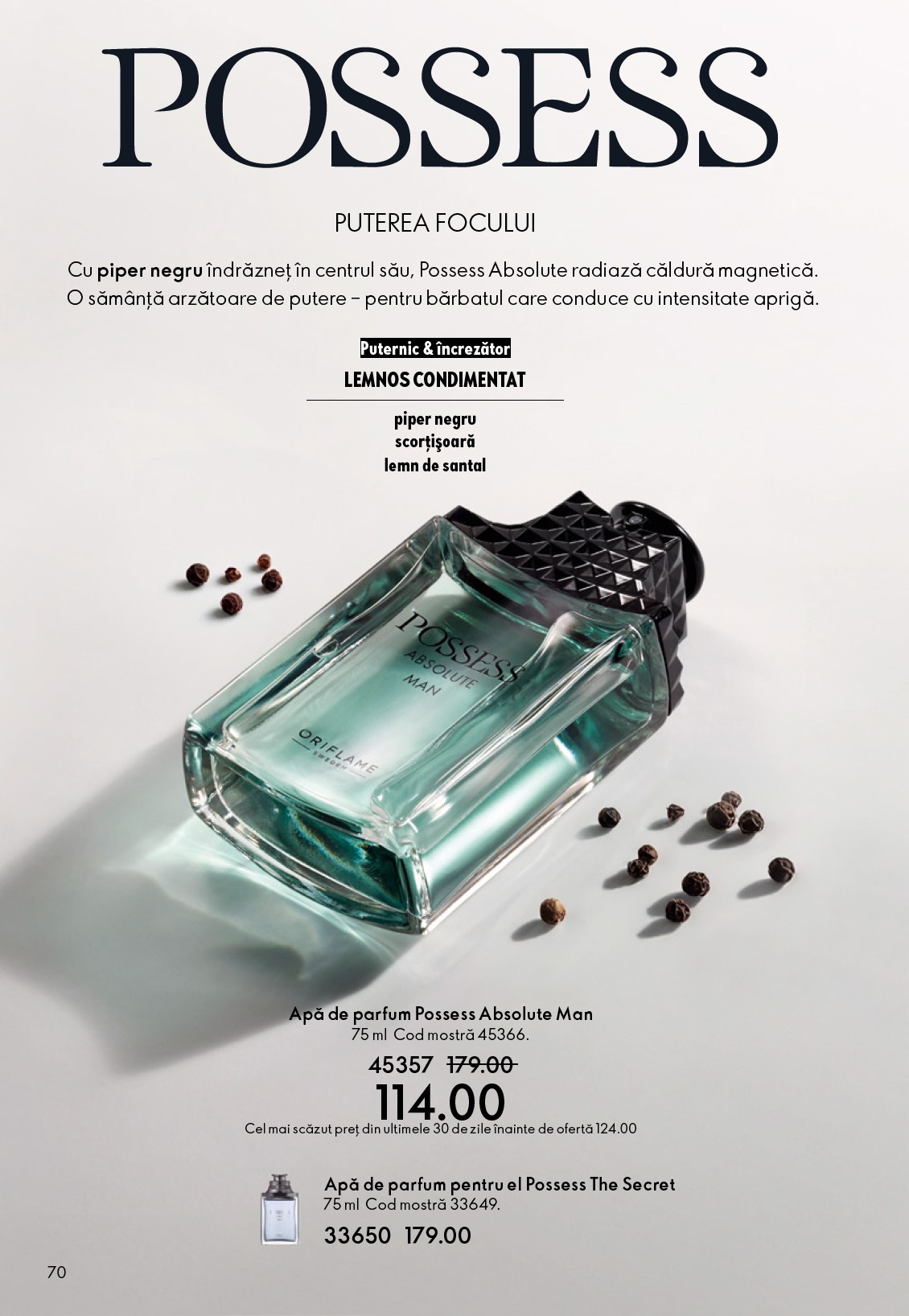 oriflame - Catalog Oriflame online – oferte valabile din 25.03.2026 - page: 70