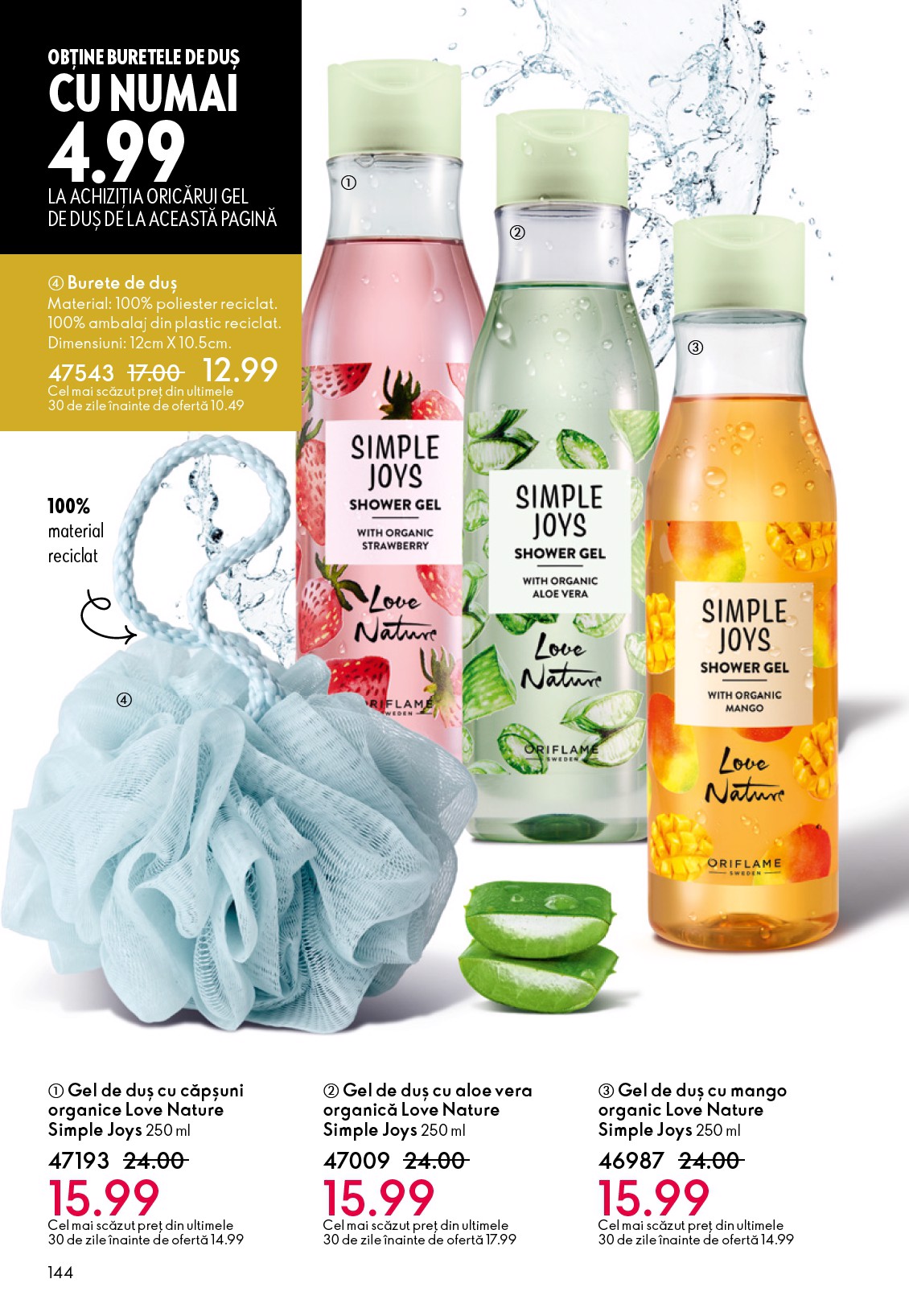 oriflame - Catalog Oriflame online – oferte valabile din 25.03.2026 - page: 144