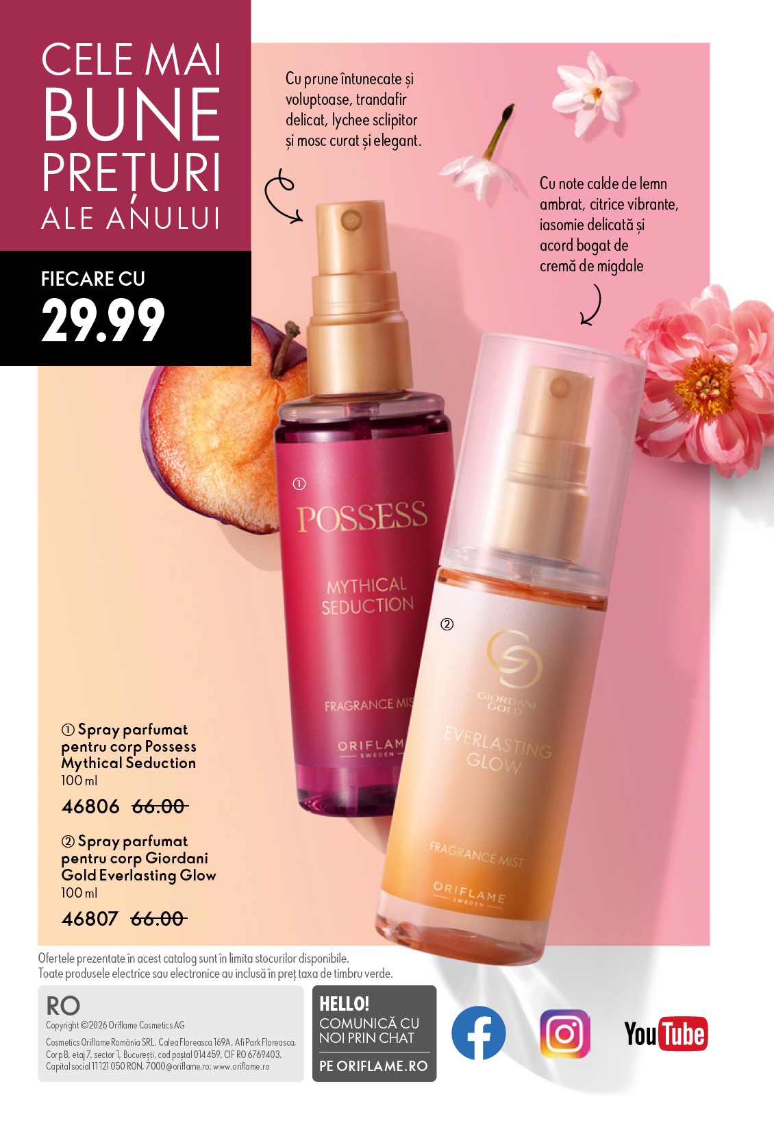 oriflame - Catalog Oriflame online – oferte valabile din 25.03.2026 - page: 148