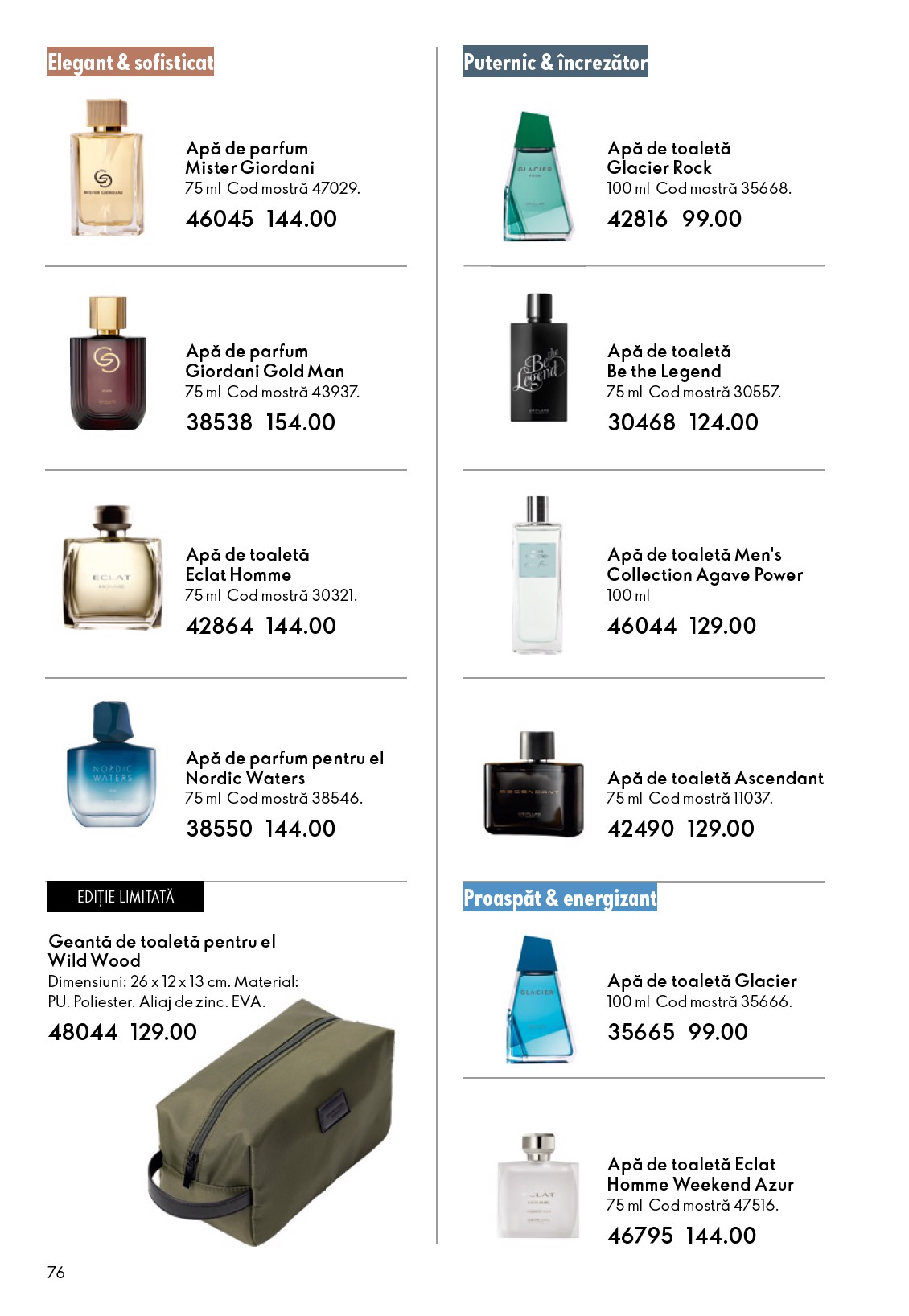 oriflame - Catalog Oriflame online – oferte valabile din 25.03.2026 - page: 76