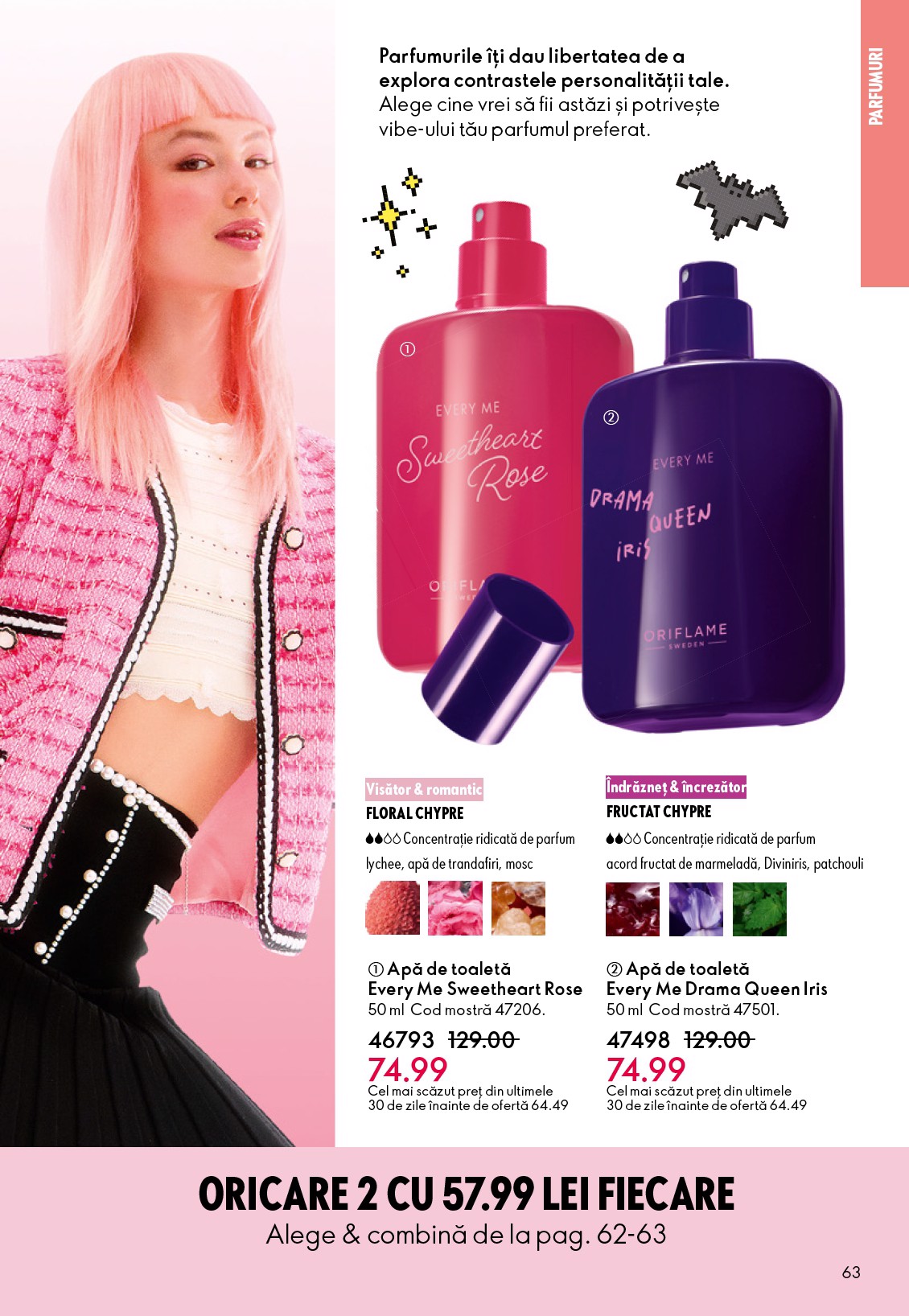 oriflame - Catalog Oriflame online – oferte valabile din 25.03.2026 - page: 63