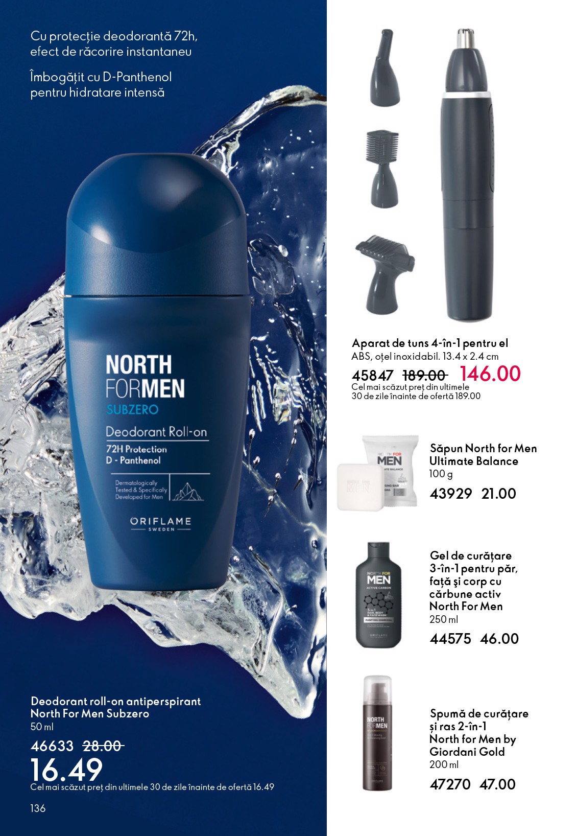 oriflame - Catalog Oriflame online – oferte valabile din 25.03.2026 - page: 136