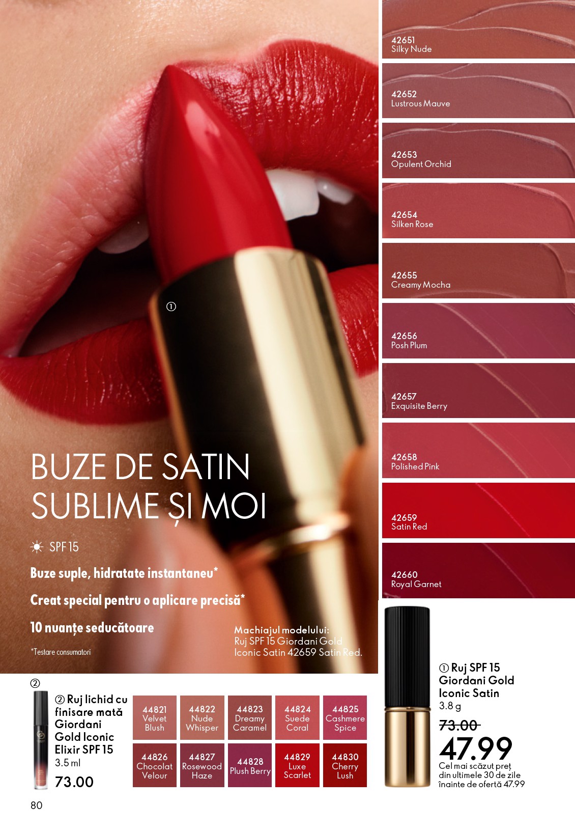 oriflame - Catalog Oriflame online – oferte valabile din 25.03.2026 - page: 80