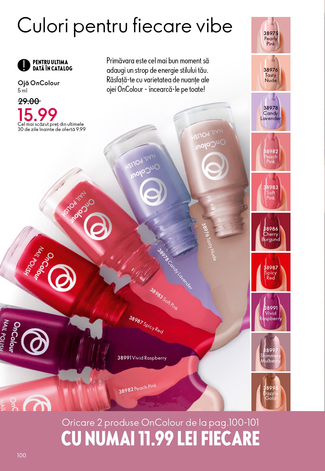 oriflame - Catalog Oriflame online – oferte valabile din 25.03.2026 - page: 100