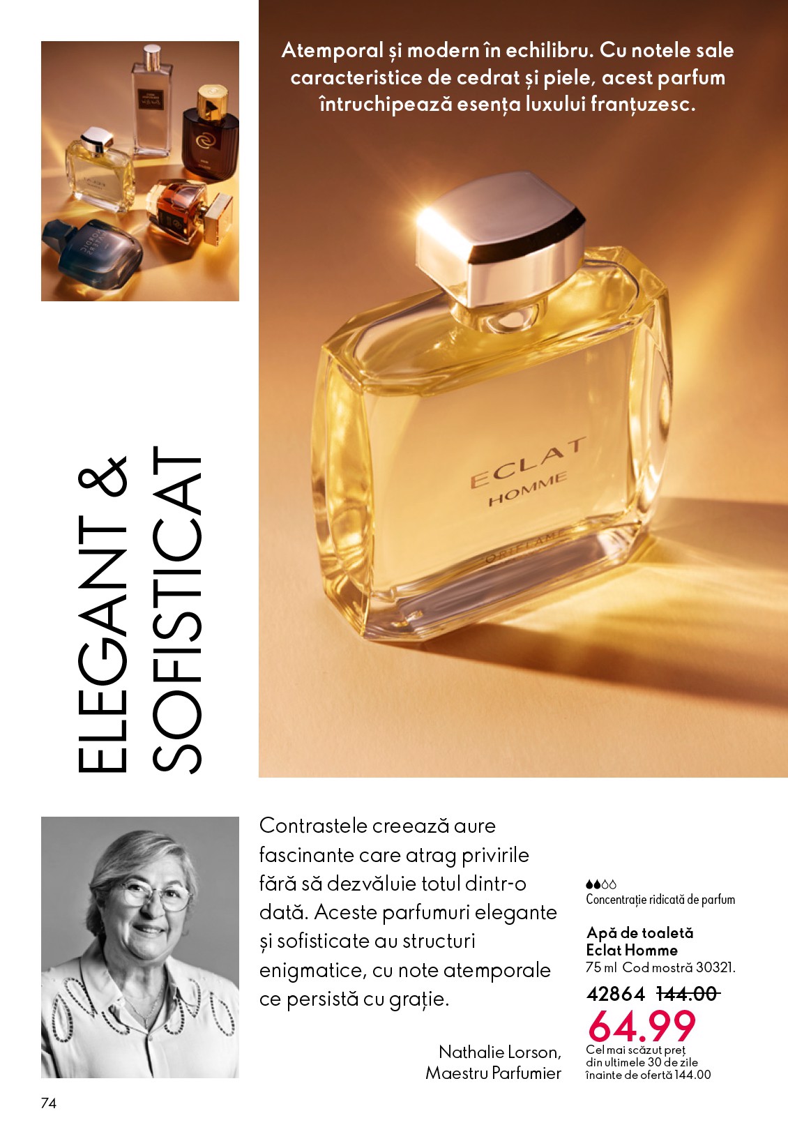 oriflame - Brosura Oriflame valabilă de la miercuri 15.04.2026 până la marți 05.05.2026 - page: 74
