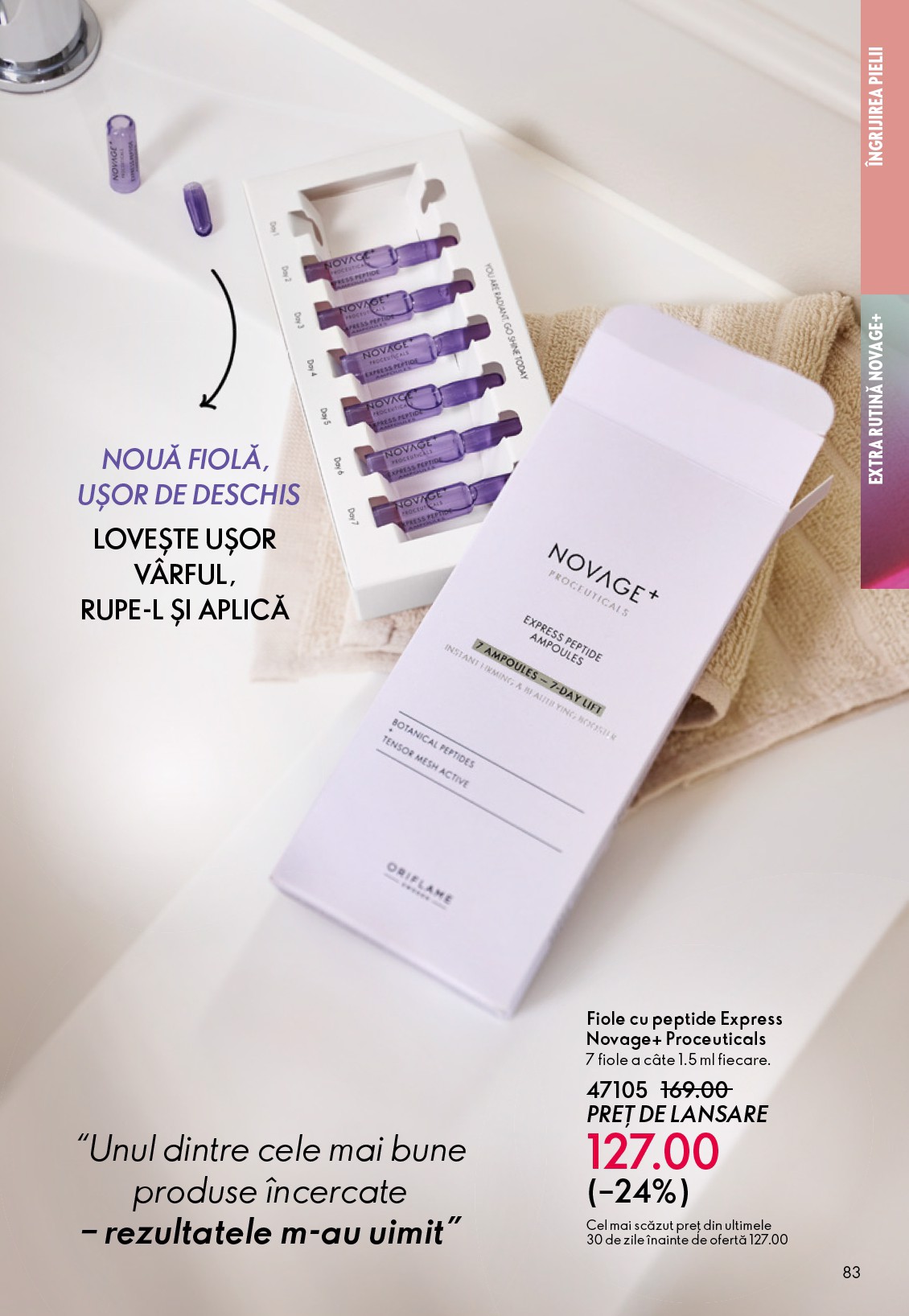oriflame - Brosura Oriflame valabilă de la miercuri 15.04.2026 până la marți 05.05.2026 - page: 83