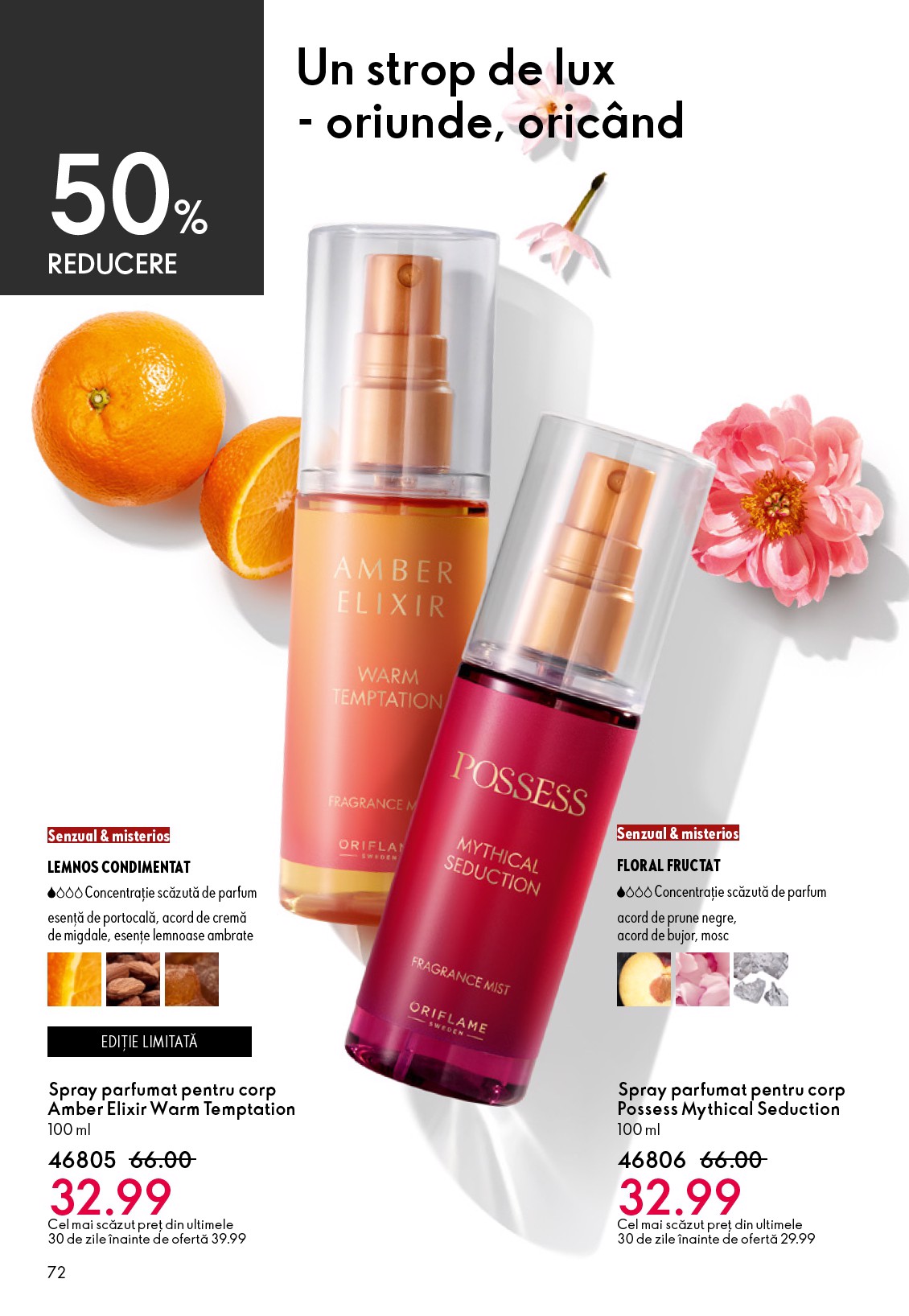 oriflame - Brosura Oriflame valabilă de la miercuri 15.04.2026 până la marți 05.05.2026 - page: 72