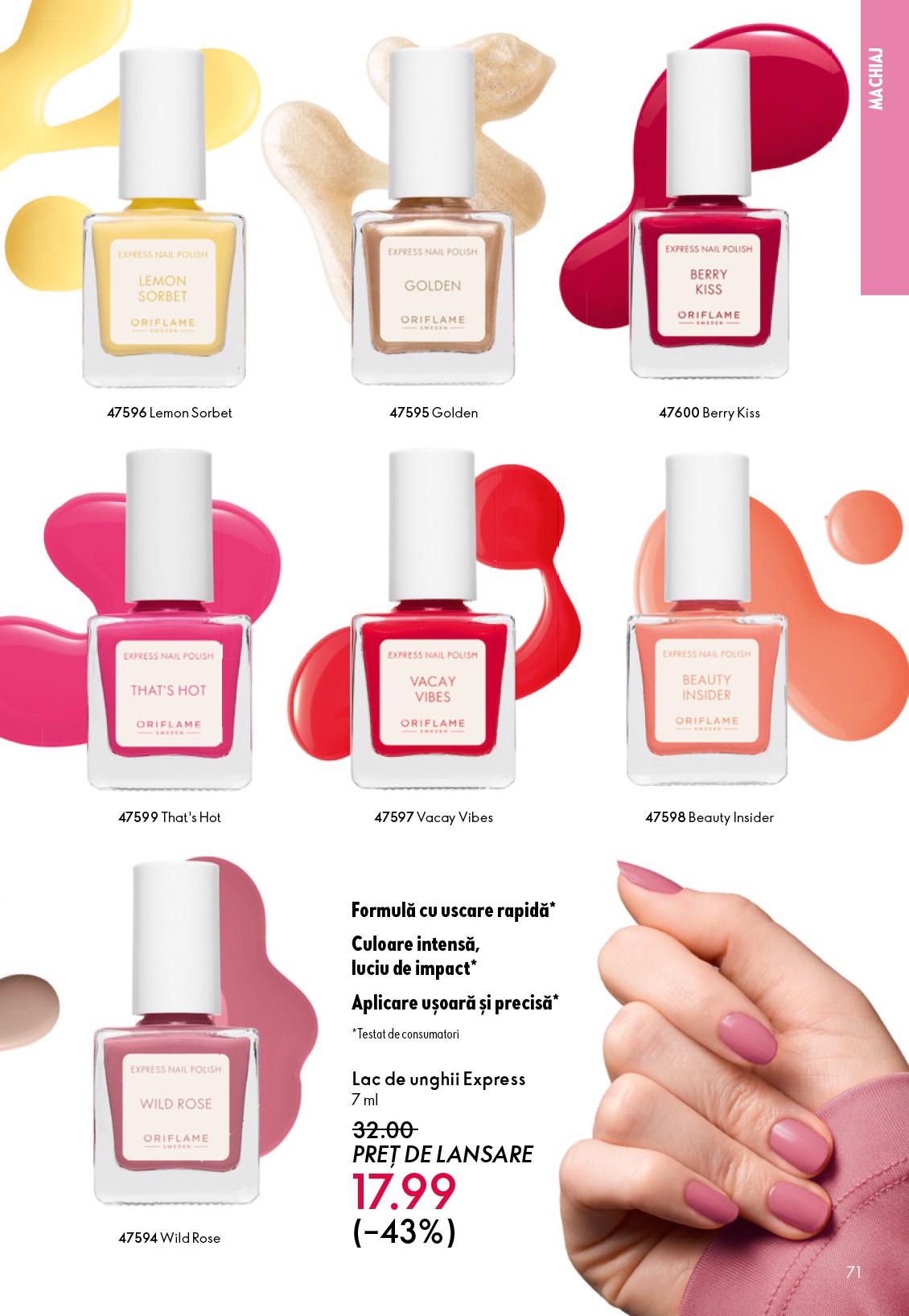 oriflame - Brosura Oriflame valabilă de la miercuri 06.05.2026 până la marți 26.05.2026 - page: 71