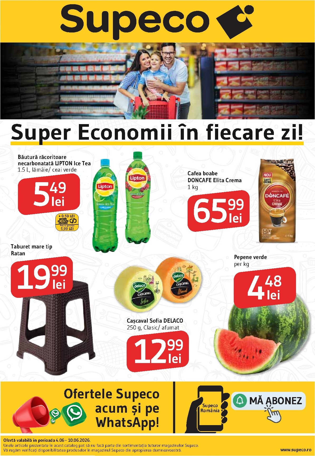 supeco - Pliantele viitoare Supeco valabil de la joi 04.06.2026 până la miercuri 10.06.2026