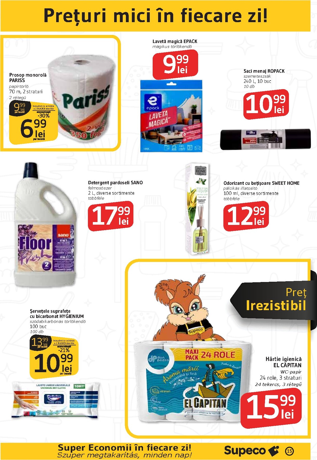 supeco - Pliantele viitoare Supeco - Bilingv valabil de la joi 04.06.2026 până la miercuri 10.06.2026 - page: 15