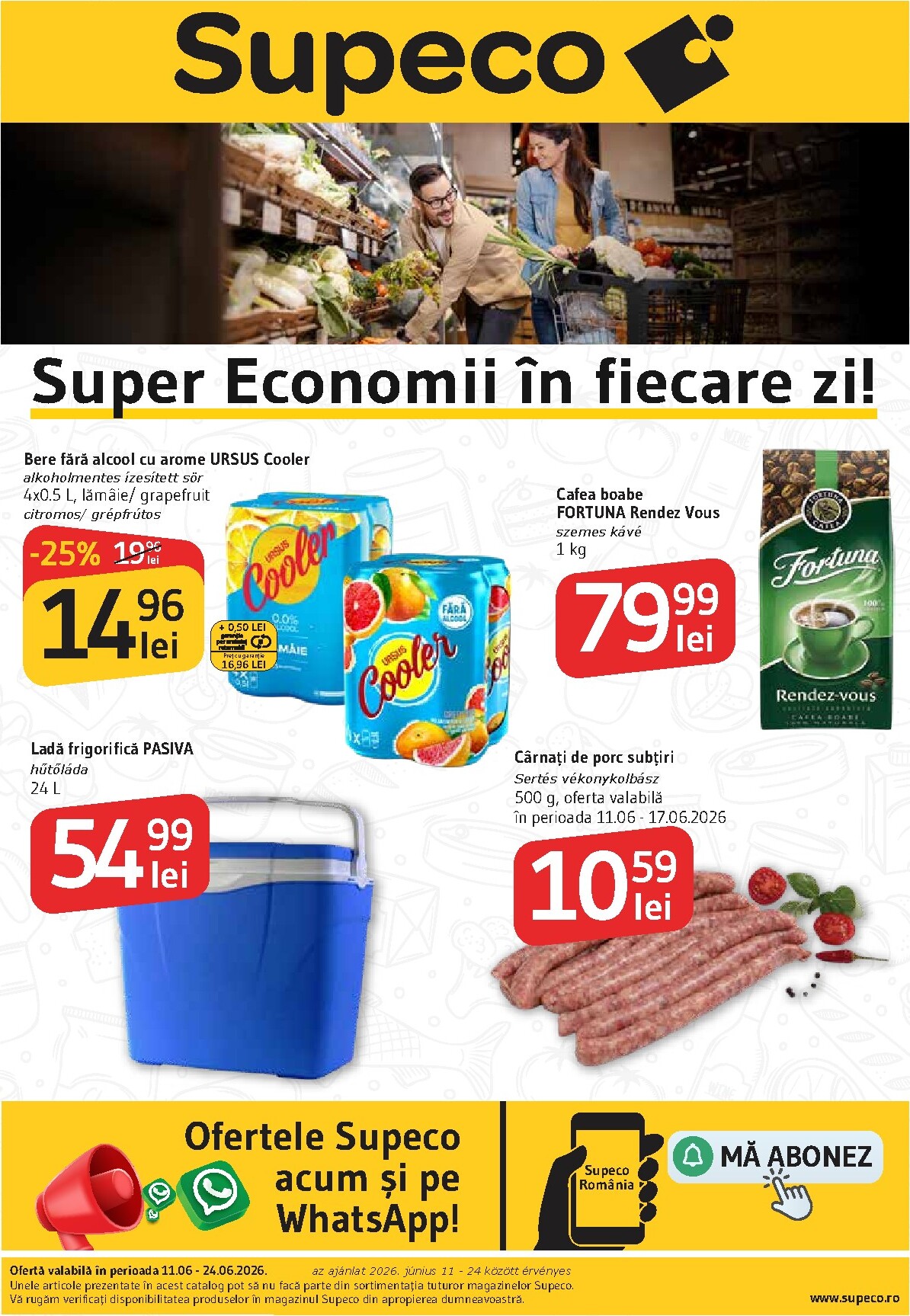 supeco - Pliantele viitoare Supeco - Bilingv valabil de la joi 11.06.2026 până la miercuri 24.06.2026