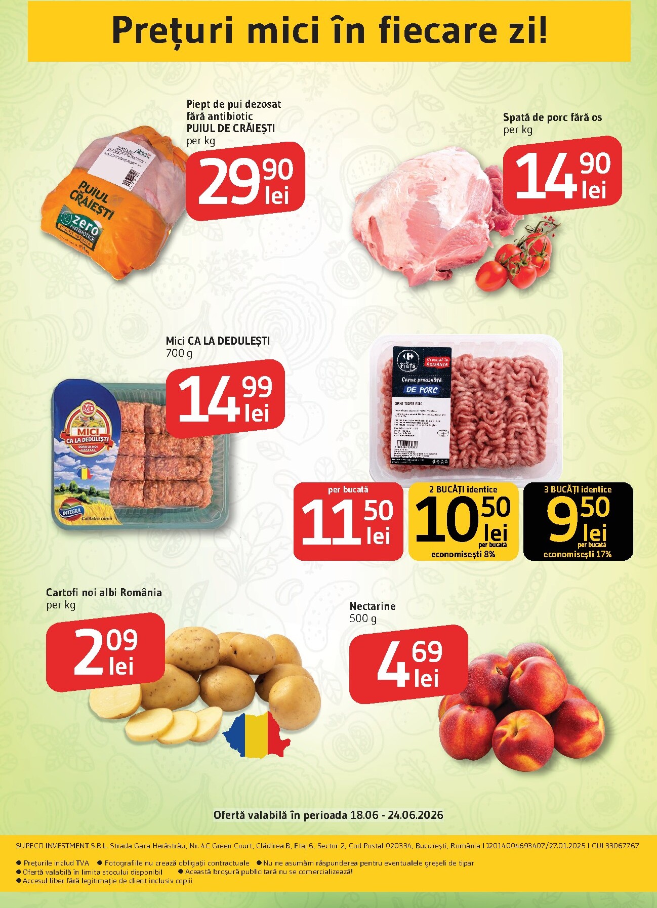 supeco - Pliantele viitoare Supeco - Super Economii valabil de la joi 18.06.2026 până la miercuri 24.06.2026 - page: 2