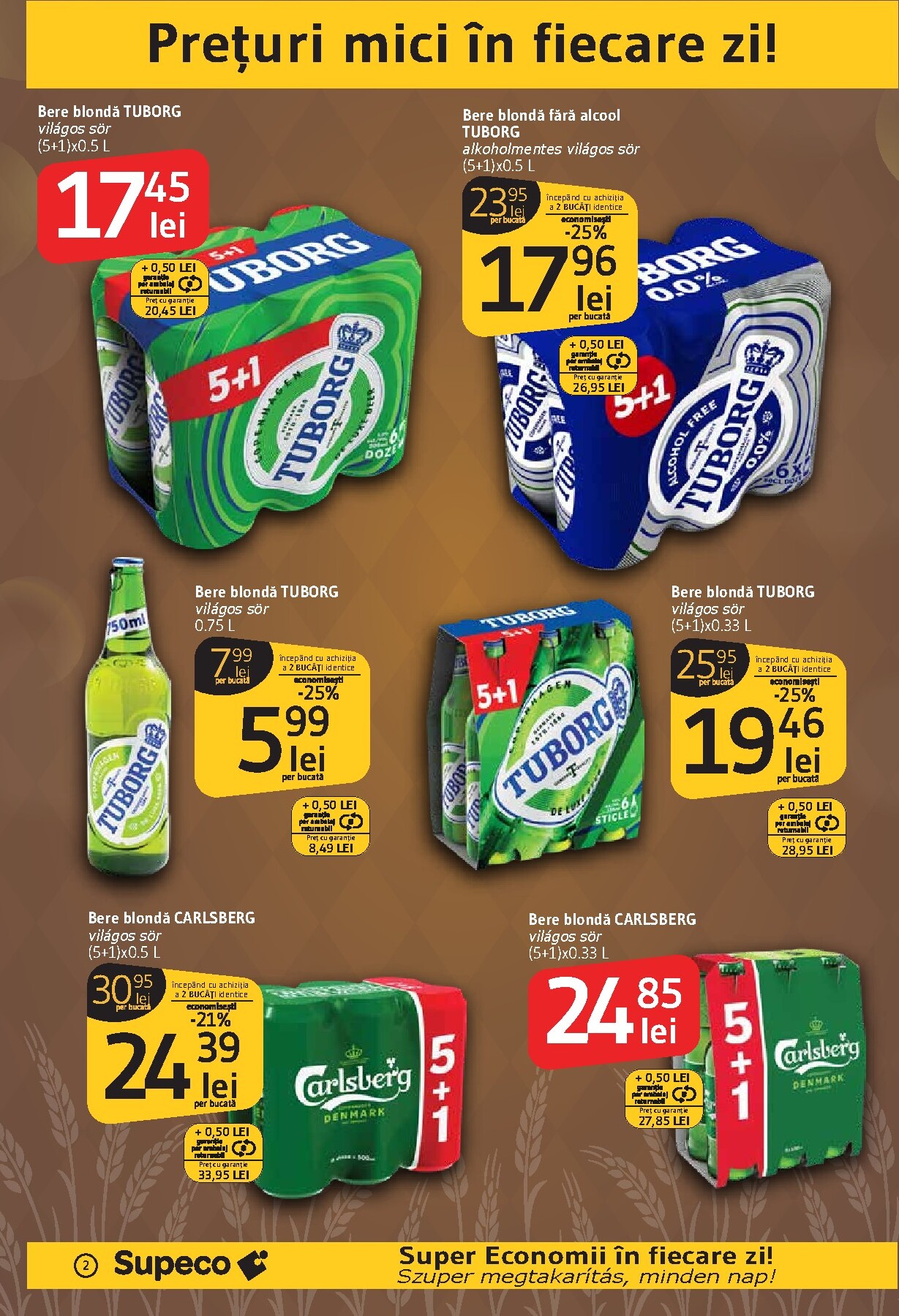 supeco - Brosura Supeco - Catalog Bere & Chips Bilingv valabilă de la joi 11.06.2026 până la miercuri 24.06.2026 - page: 2