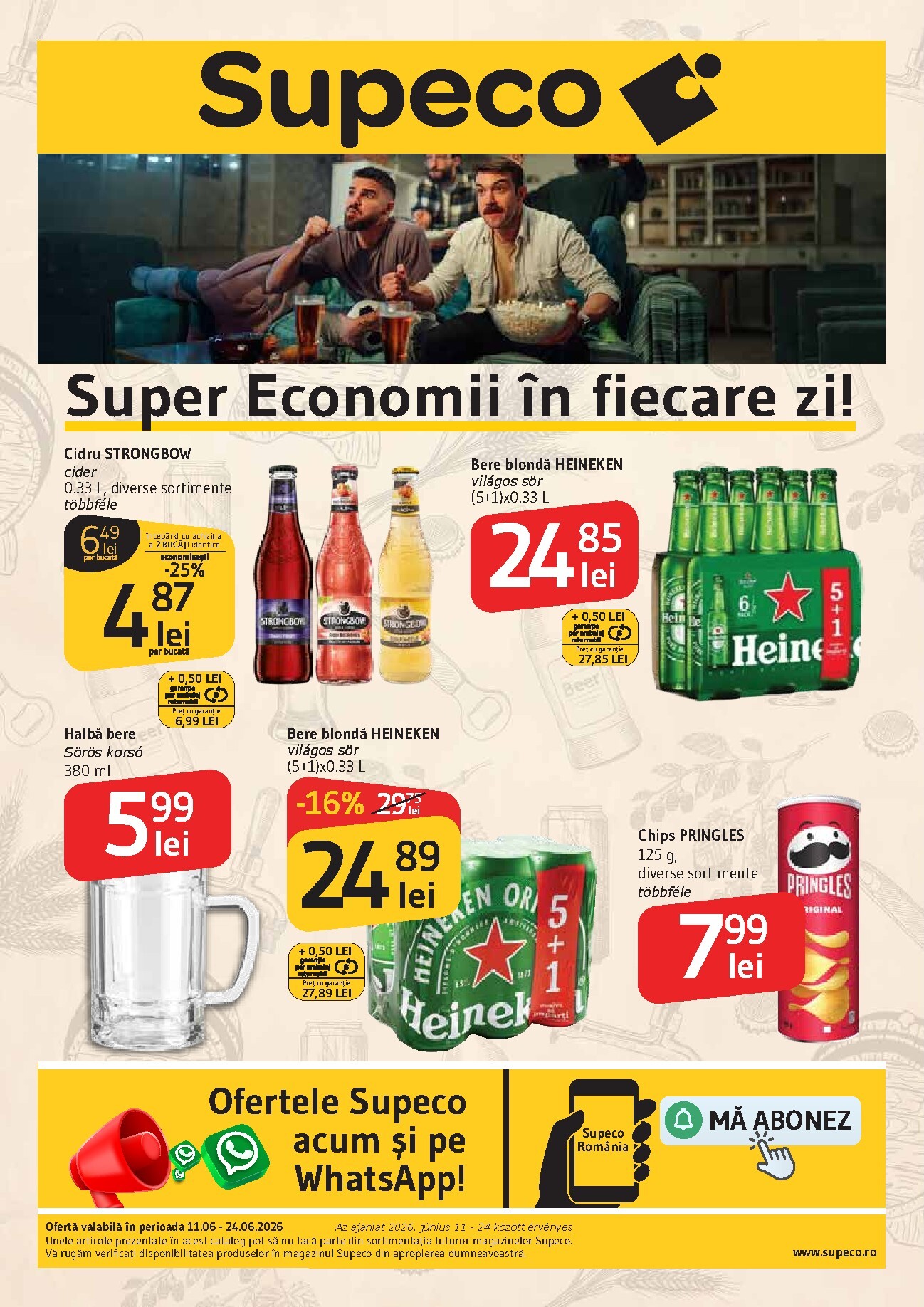 supeco - Brosura Supeco - Catalog Bere & Chips Bilingv valabilă de la joi 11.06.2026 până la miercuri 24.06.2026
