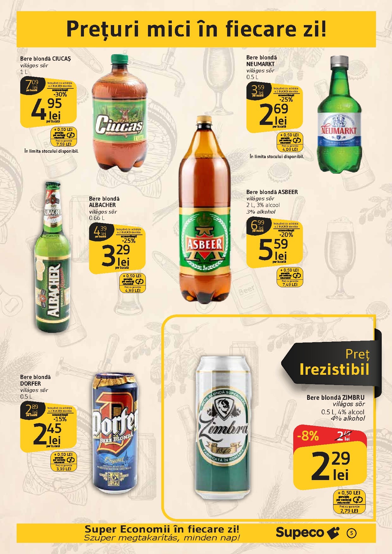 supeco - Brosura Supeco - Catalog Bere & Chips Bilingv valabilă de la joi 11.06.2026 până la miercuri 24.06.2026 - page: 5