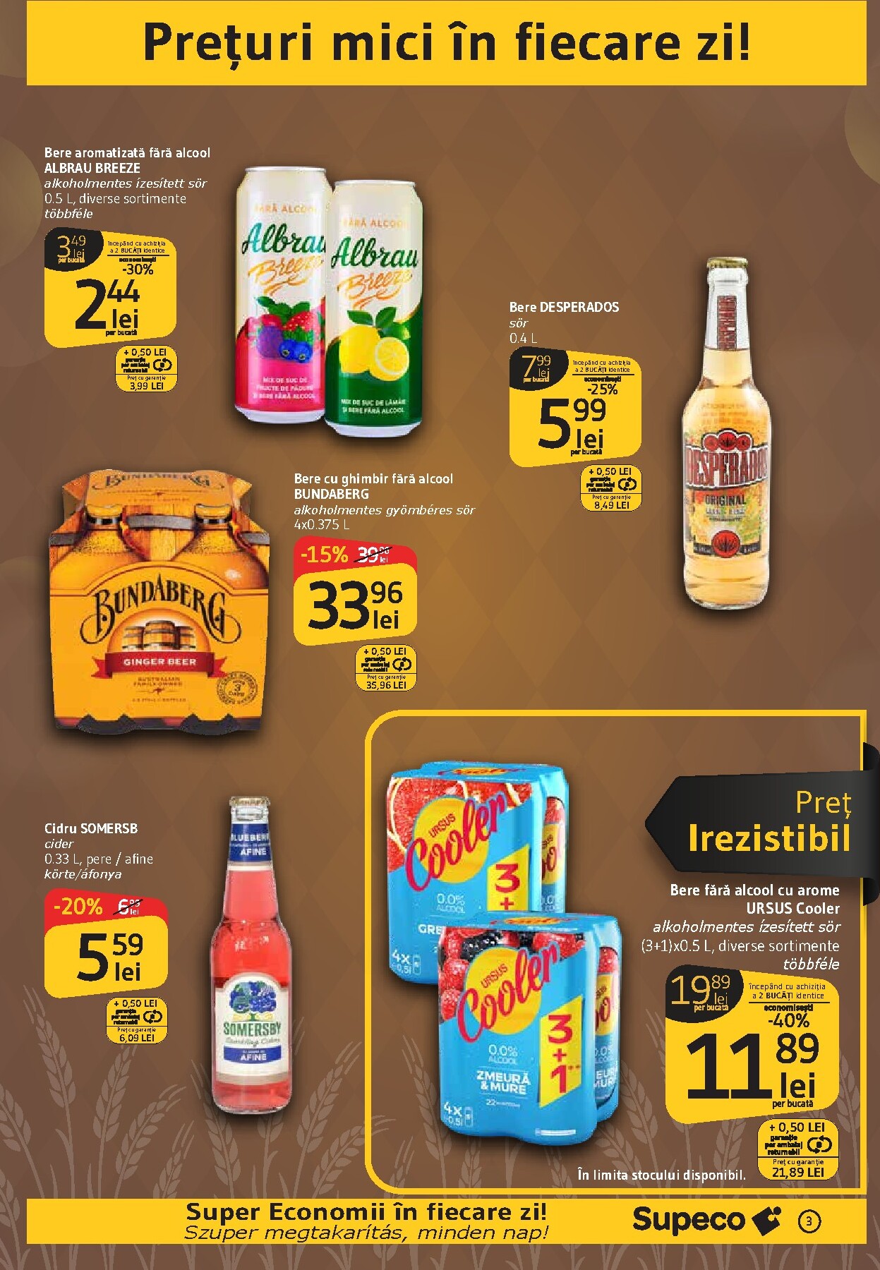 supeco - Brosura Supeco - Catalog Bere & Chips Bilingv valabilă de la joi 11.06.2026 până la miercuri 24.06.2026 - page: 3