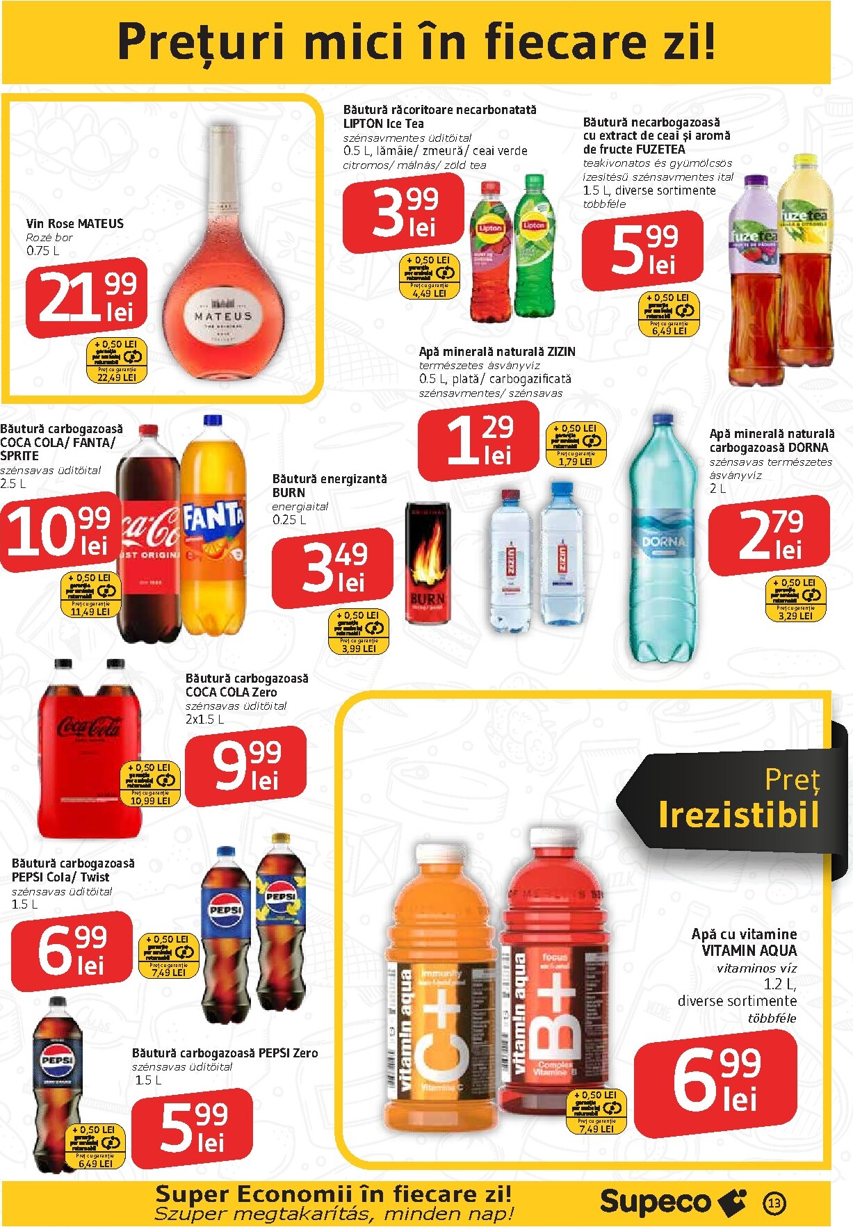 supeco - Pliantele viitoare Supeco - Bilingv valabil de la joi 25.06.2026 până la miercuri 08.07.2026 - page: 13
