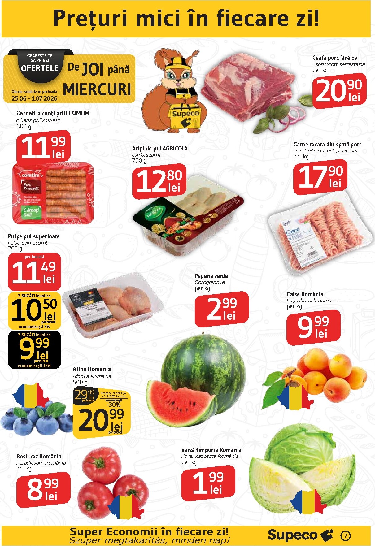 supeco - Pliantele viitoare Supeco - Bilingv valabil de la joi 25.06.2026 până la miercuri 08.07.2026 - page: 7