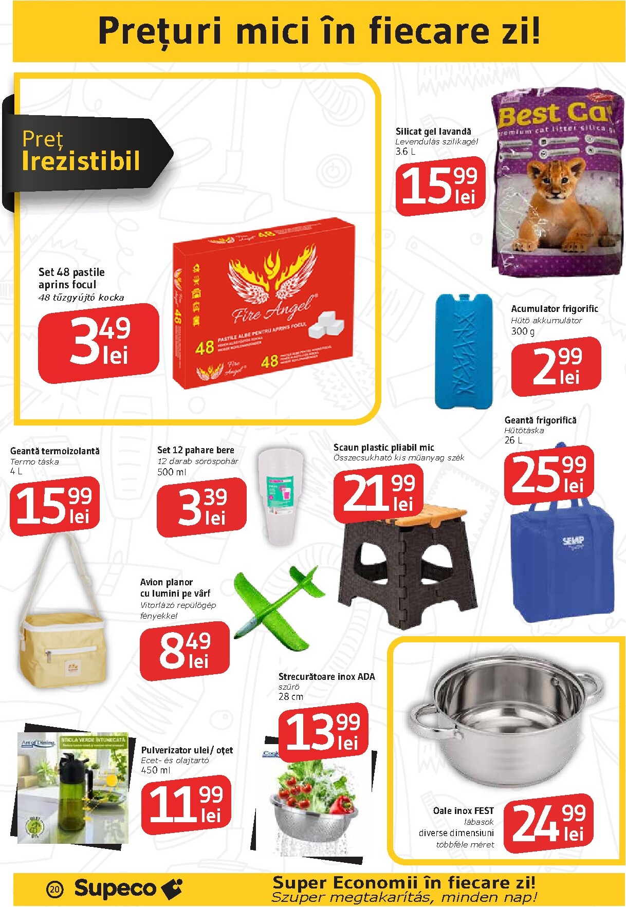 supeco - Pliantele viitoare Supeco - Bilingv valabil de la joi 25.06.2026 până la miercuri 08.07.2026 - page: 20