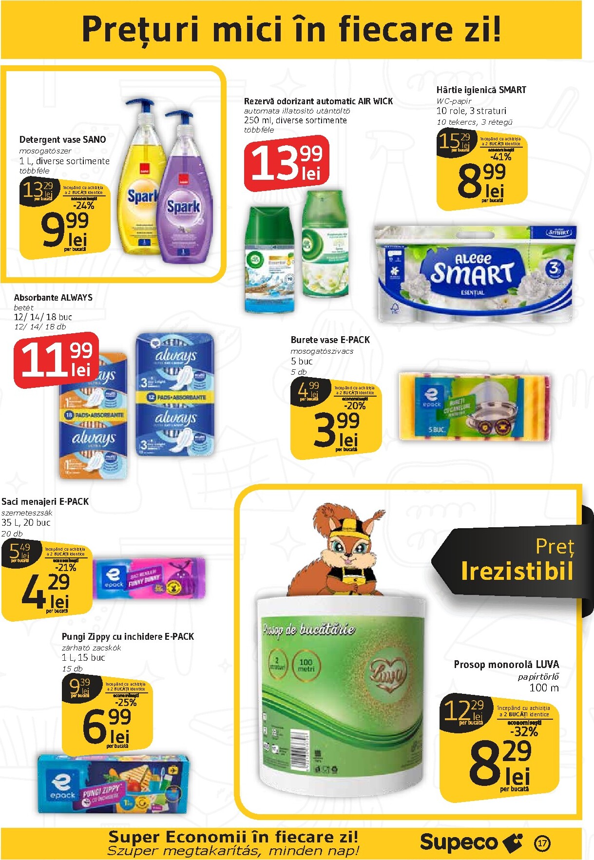 supeco - Pliantele viitoare Supeco - Bilingv valabil de la joi 25.06.2026 până la miercuri 08.07.2026 - page: 17